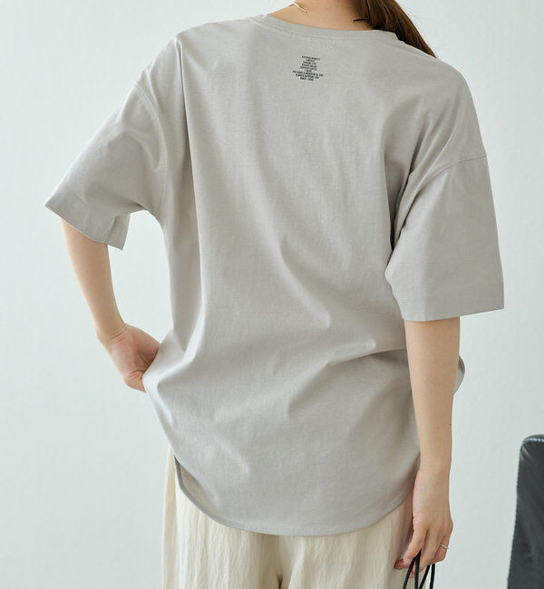  「【汗シミ防止】ワンポイントロゴTシャツ」|Tシャツ・カットソー|