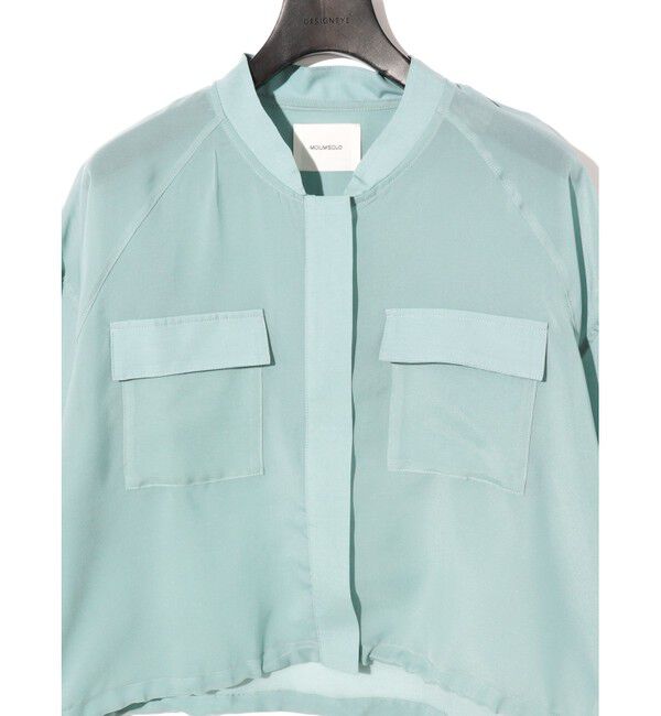 MIDIUMISOLID「MIDIUMISOLID for Ladies シアーブルゾン」|ブルゾン・スタジャン|