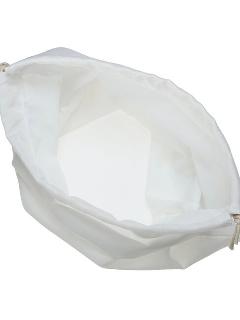 Samansa Mos2 blue「合皮マクラメバッグ」|その他|