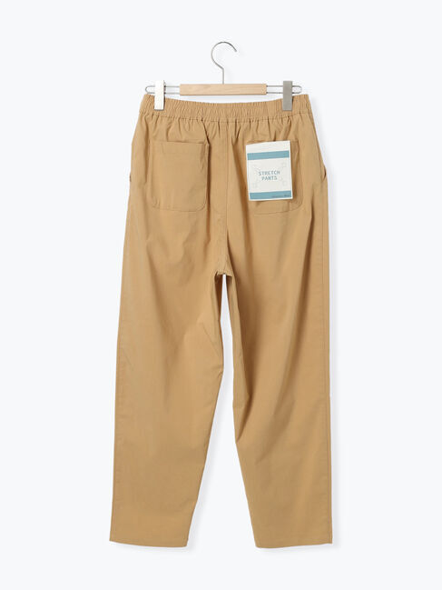 Samansa Mos2「【M/Lサイズ】麻混ストレッチテーパードパンツ」|その他|