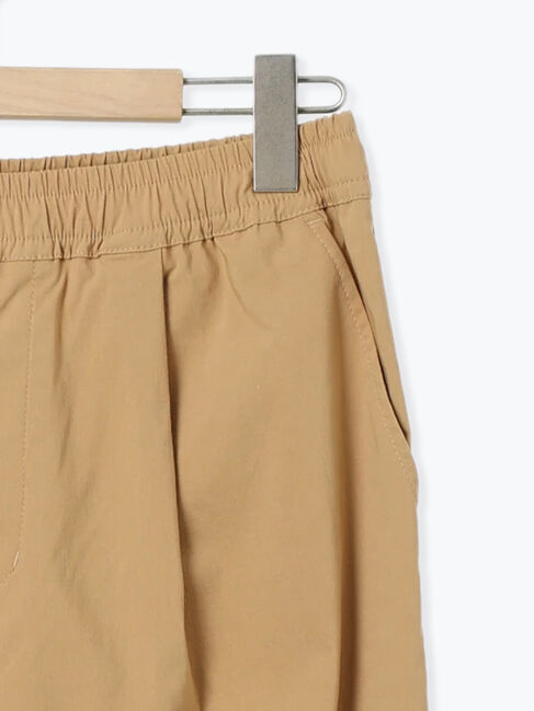 Samansa Mos2「【M/Lサイズ】麻混ストレッチテーパードパンツ」|その他|