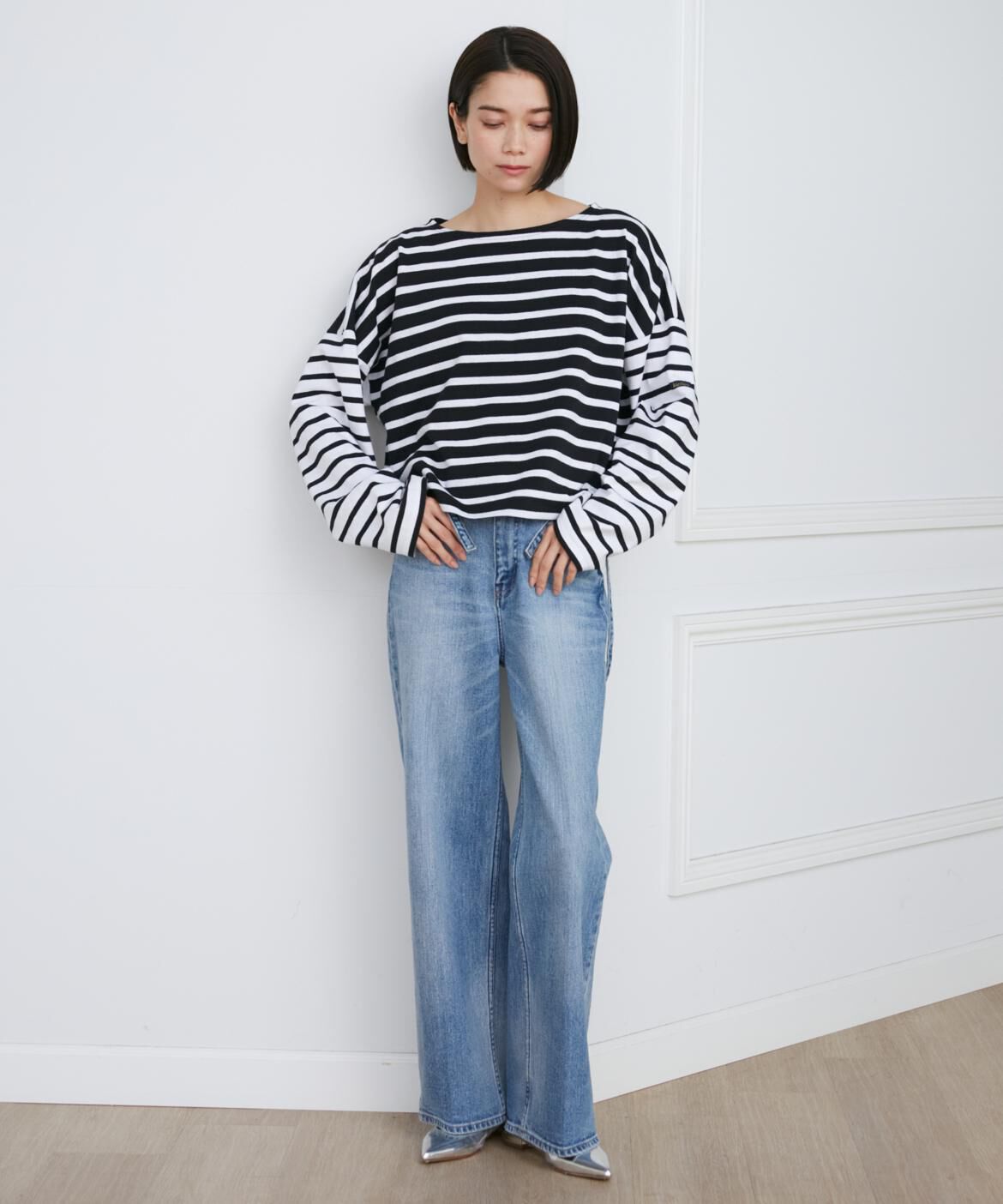 INED「《SUPERIOR CLOSET》別注サスペンダー付きワイドデニムパンツ《Healthy DENIM》」|その他|
