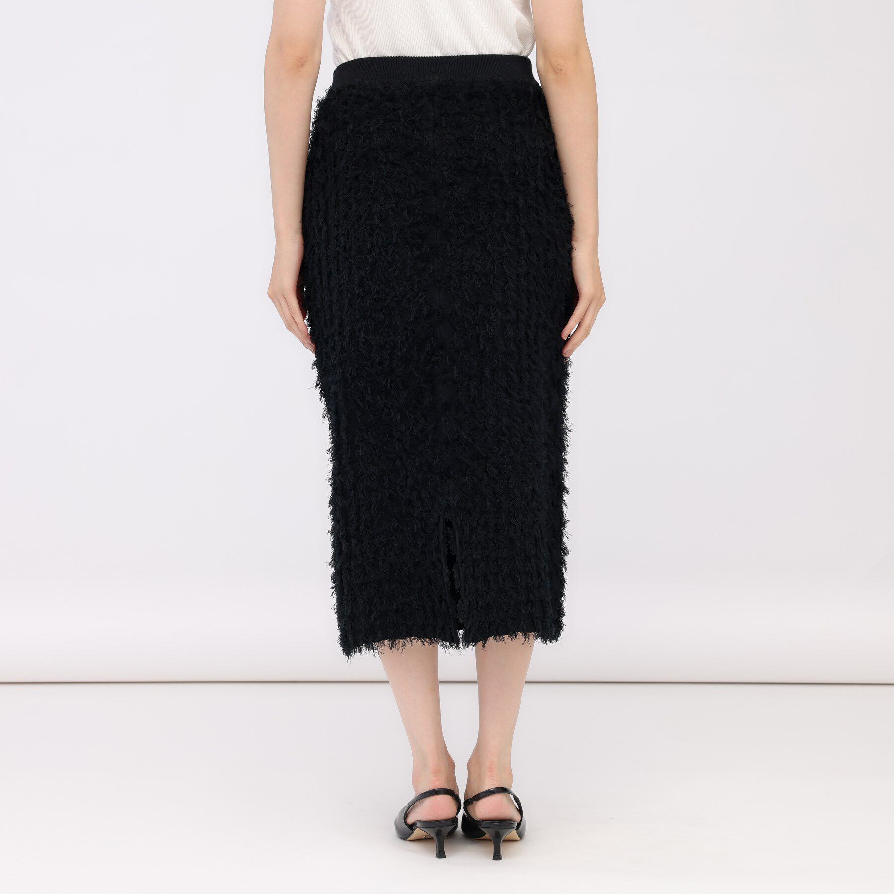 UNTITLED「【セットアップ可能】フリンジコットンスカート」|スカート|