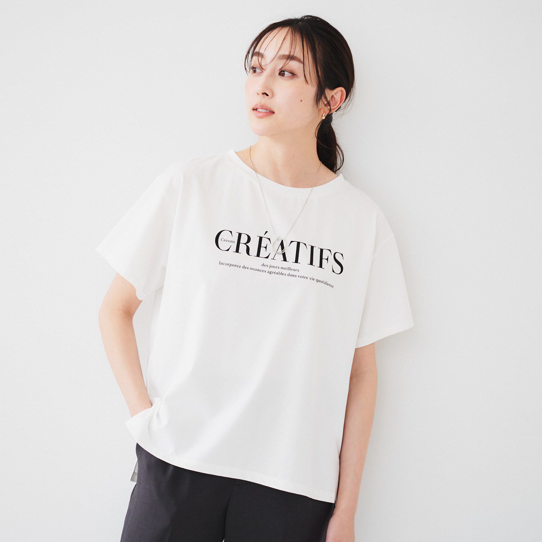 UNTITLED「ロゴTシャツ」|Tシャツ・カットソー|