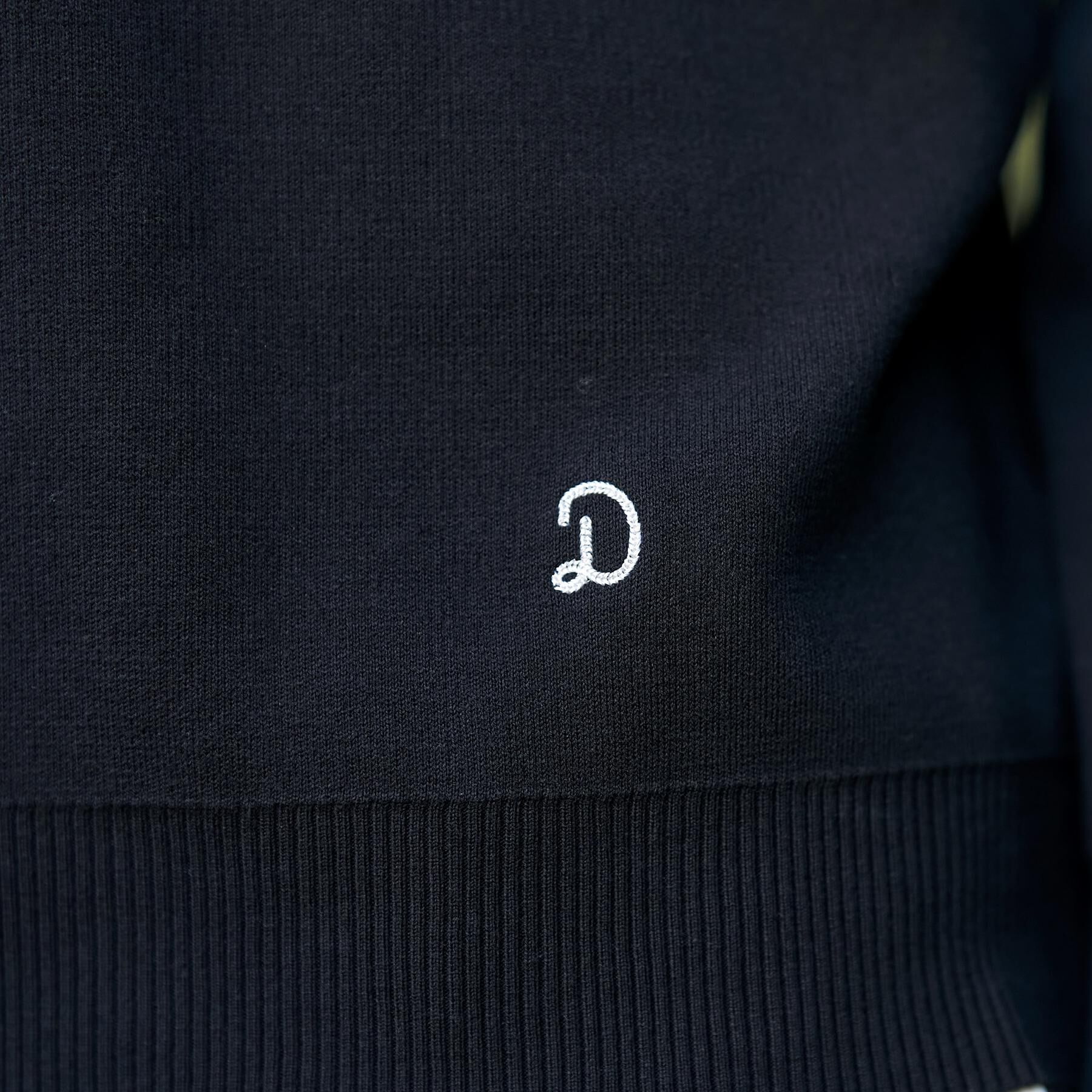 DRESSTERIOR「コットンスムース アームラインクルーネック」|ニット・セーター|