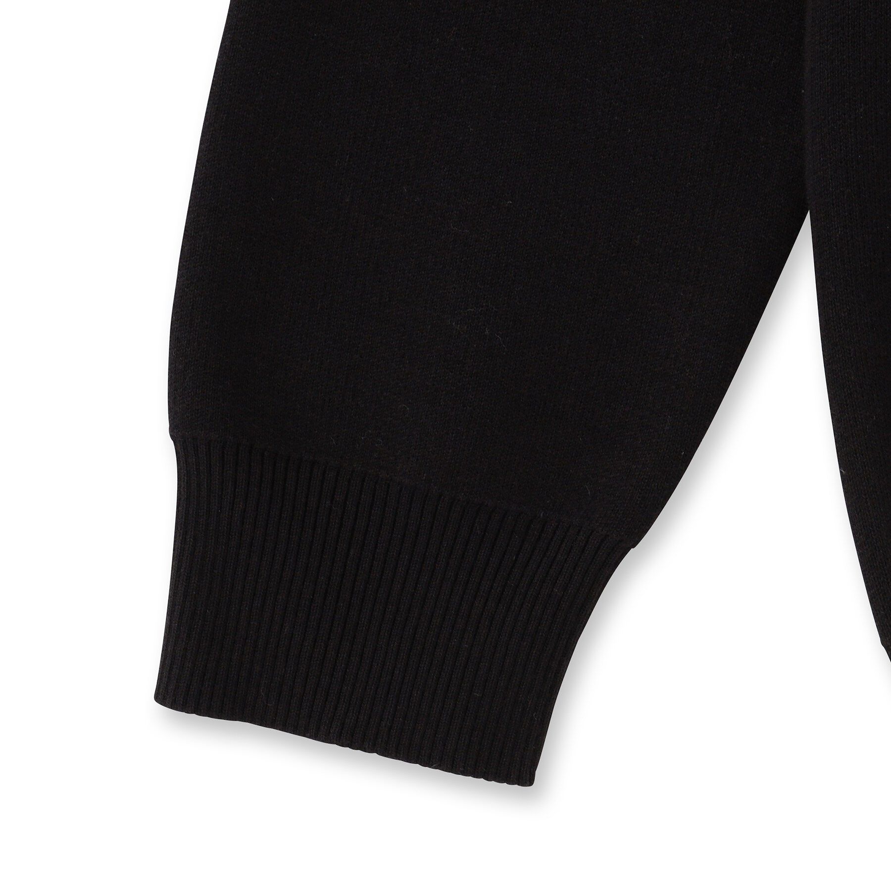 DRESSTERIOR「コットンスムース アームラインクルーネック」|ニット・セーター|