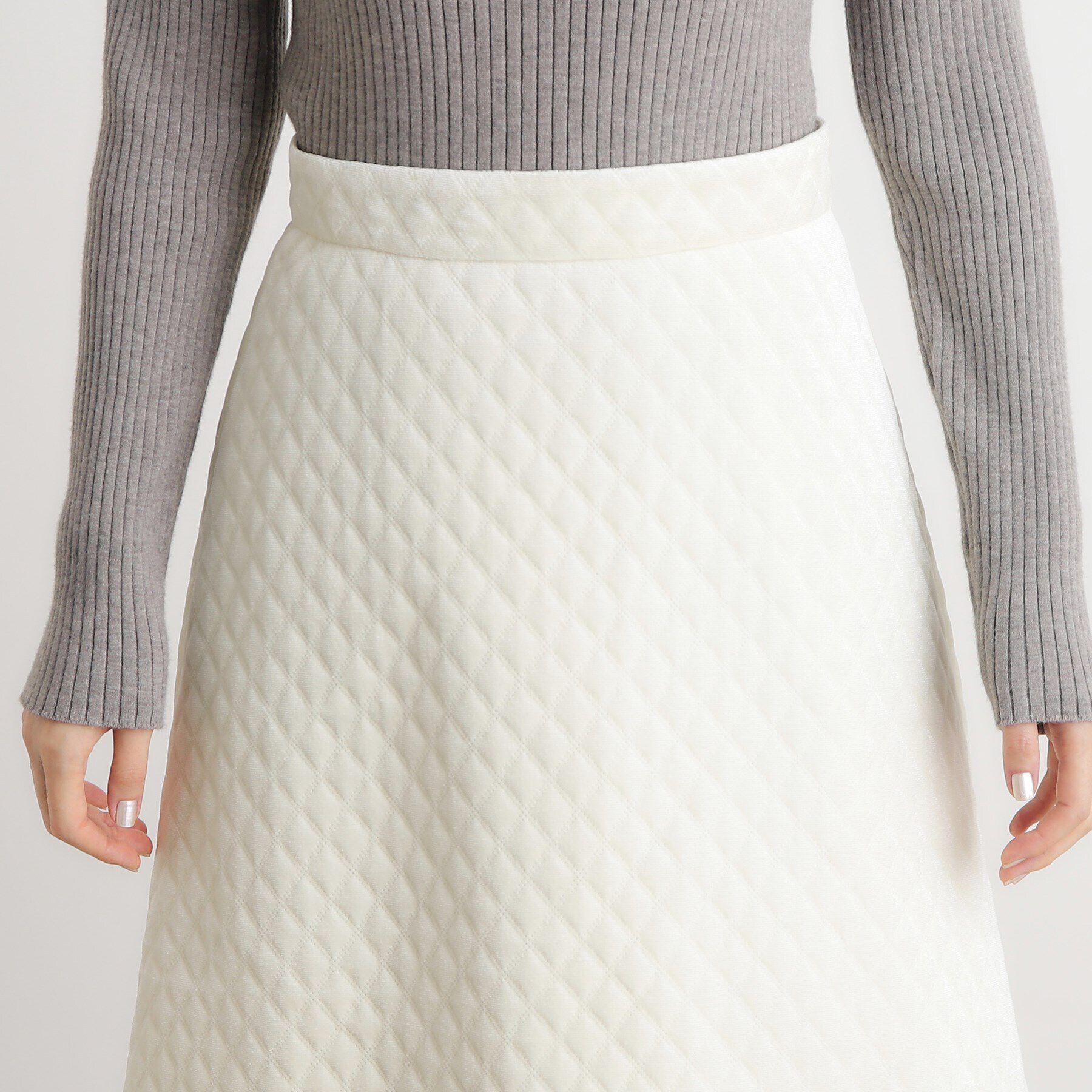 grove「ベロアエンボススカート」|スカート|