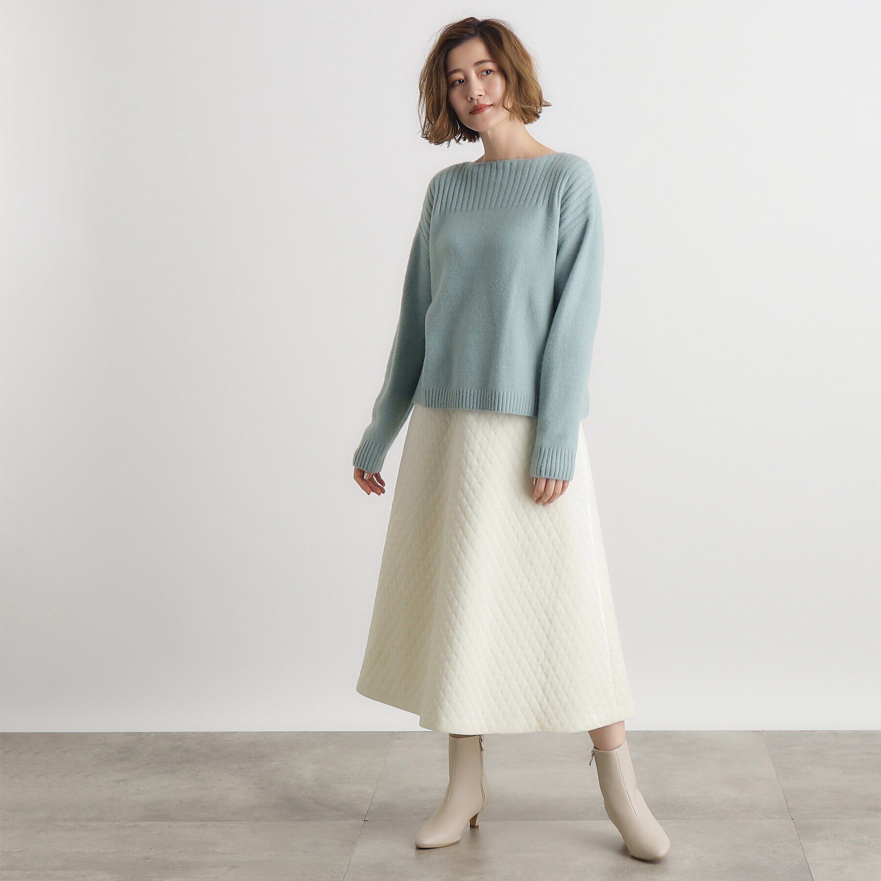 grove「ベロアエンボススカート」|スカート|