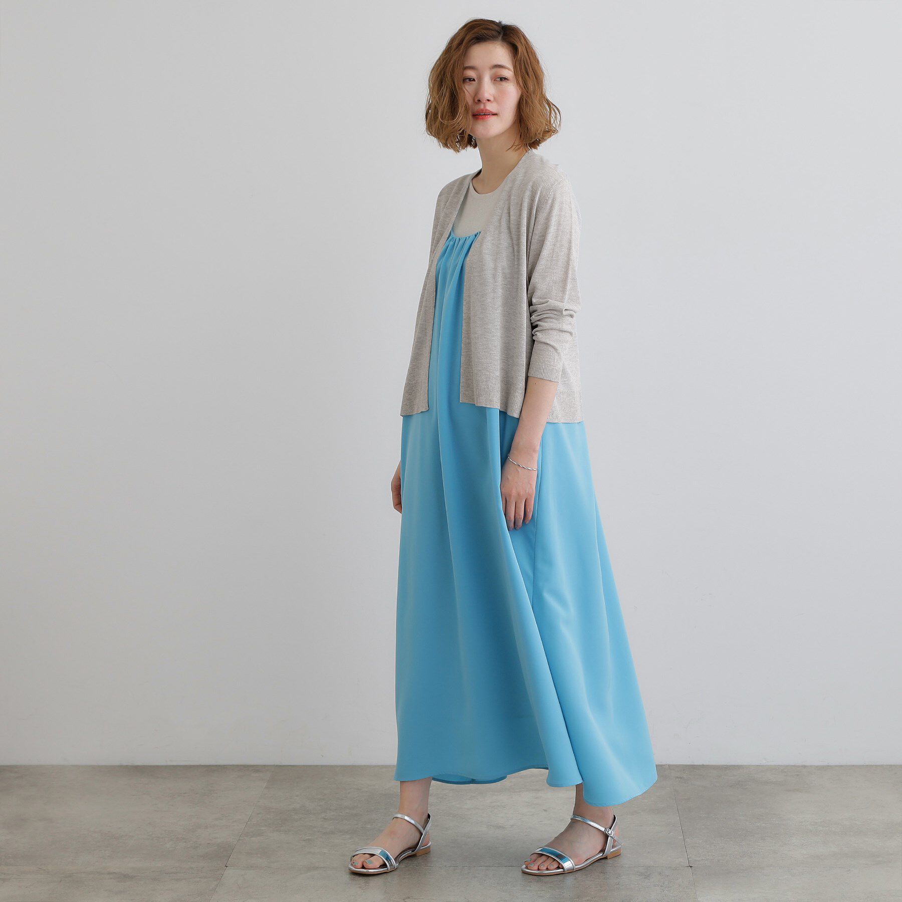 grove「【接触冷感/UVカットetc】夏に嬉しい機能付き！ベーシックショートカーディガン」|カーディガン|