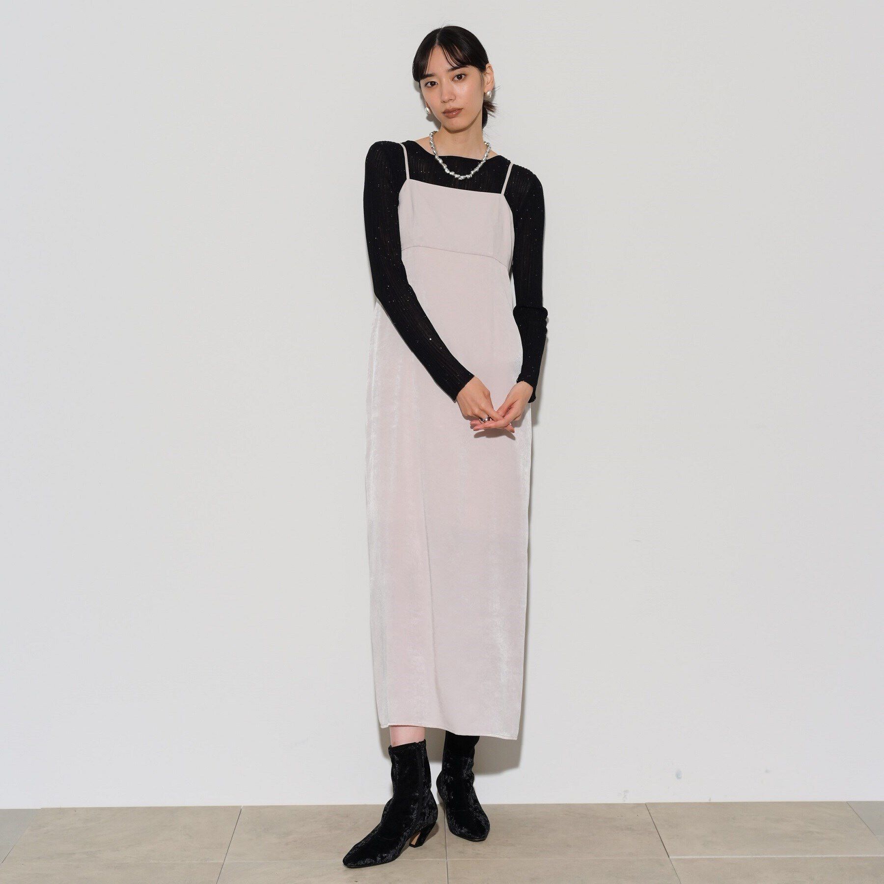 GALLEST「シアースパンコールニット」|ニット・セーター|