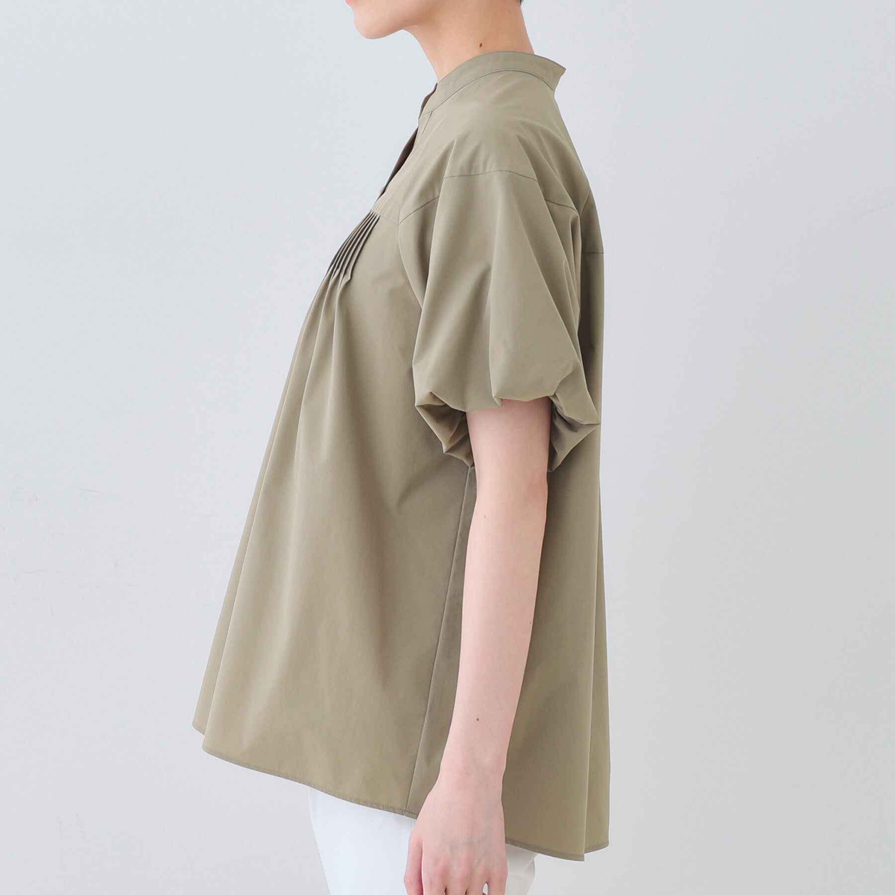 INDIVI「【通気性◎撥水／UV／SETUP可能】アクティブブラウス」|シャツ・ブラウス|