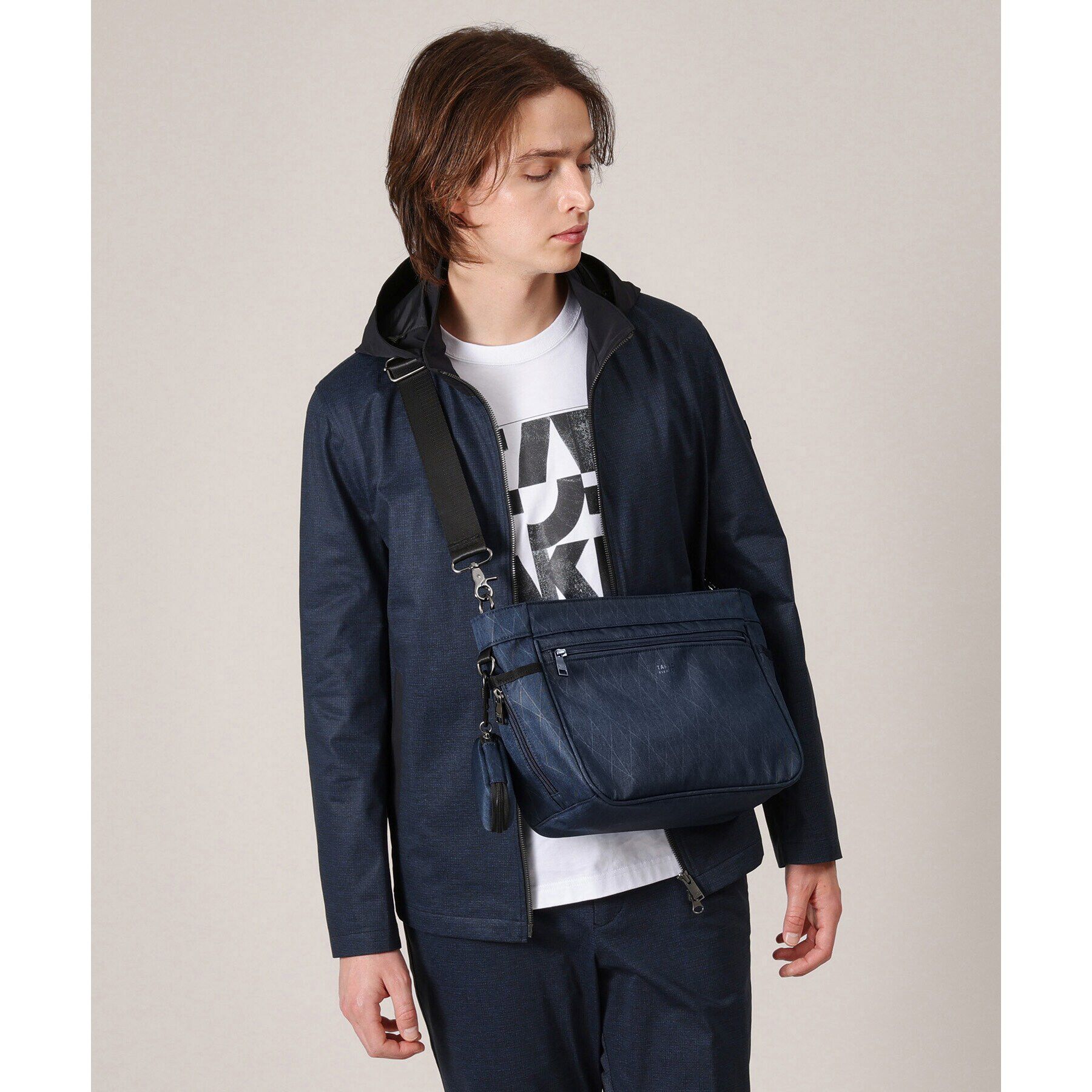 TAKEO KIKUCHI「【多機能・軽量】NEWシャドーライン ショルダーバッグ」|ショルダー・メッセンジャー|