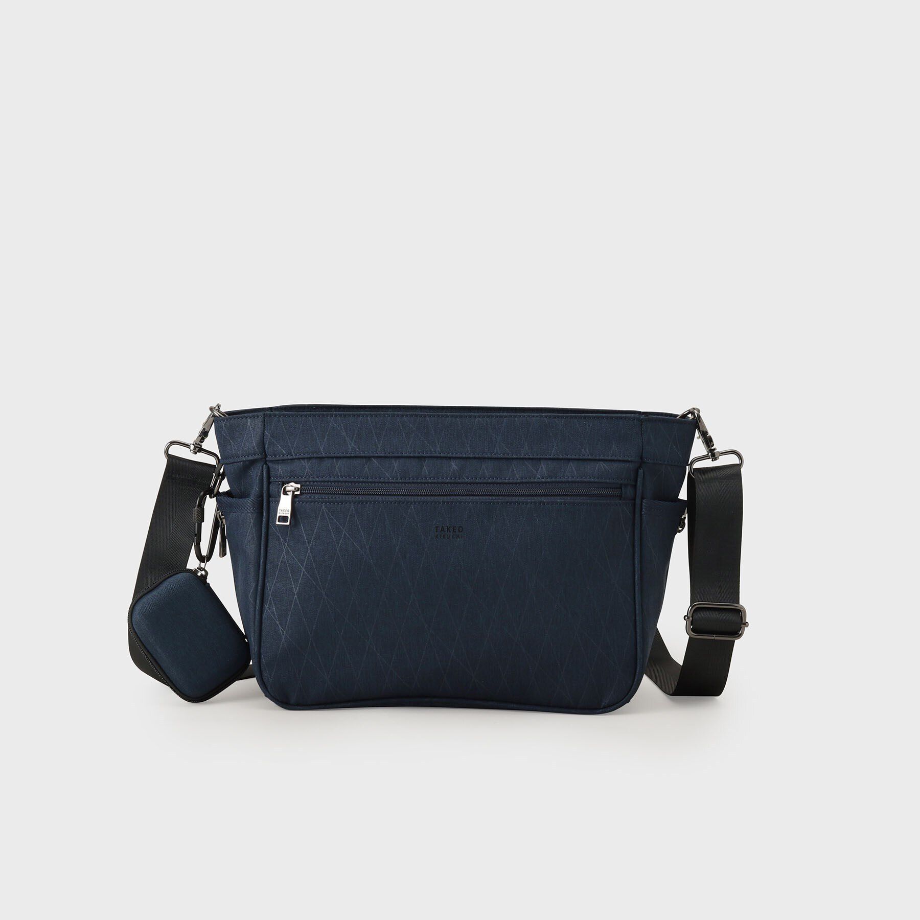 TAKEO KIKUCHI「【多機能・軽量】NEWシャドーライン ショルダーバッグ」|ショルダー・メッセンジャー|ネイビー(094)