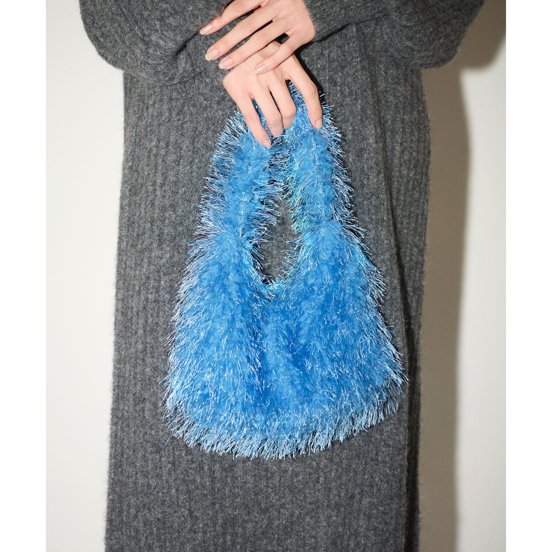 OPAQUE.CLIP「【2WAY】フリンジワンハンドルバッグ」|ハンドバッグ|