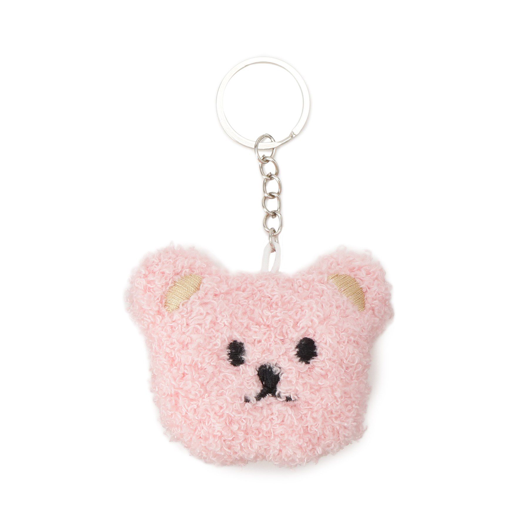 PINK-latte「くまぬいチャーム」|キーケース|ピンク(072)