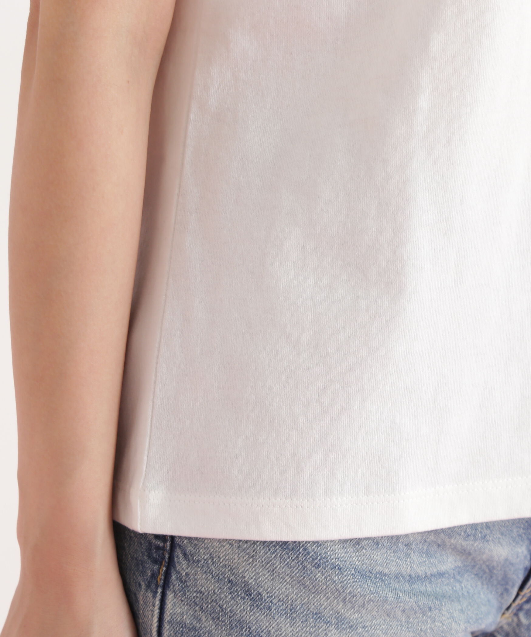  「ハートフレームロゴプリントTシャツ」|Tシャツ・カットソー|