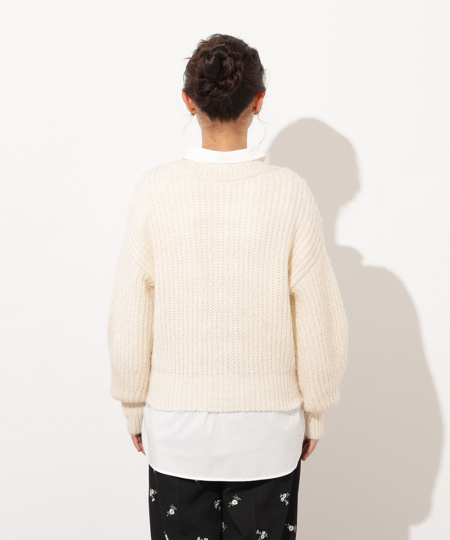  「Vネックオーバーニット」|ニット・セーター|