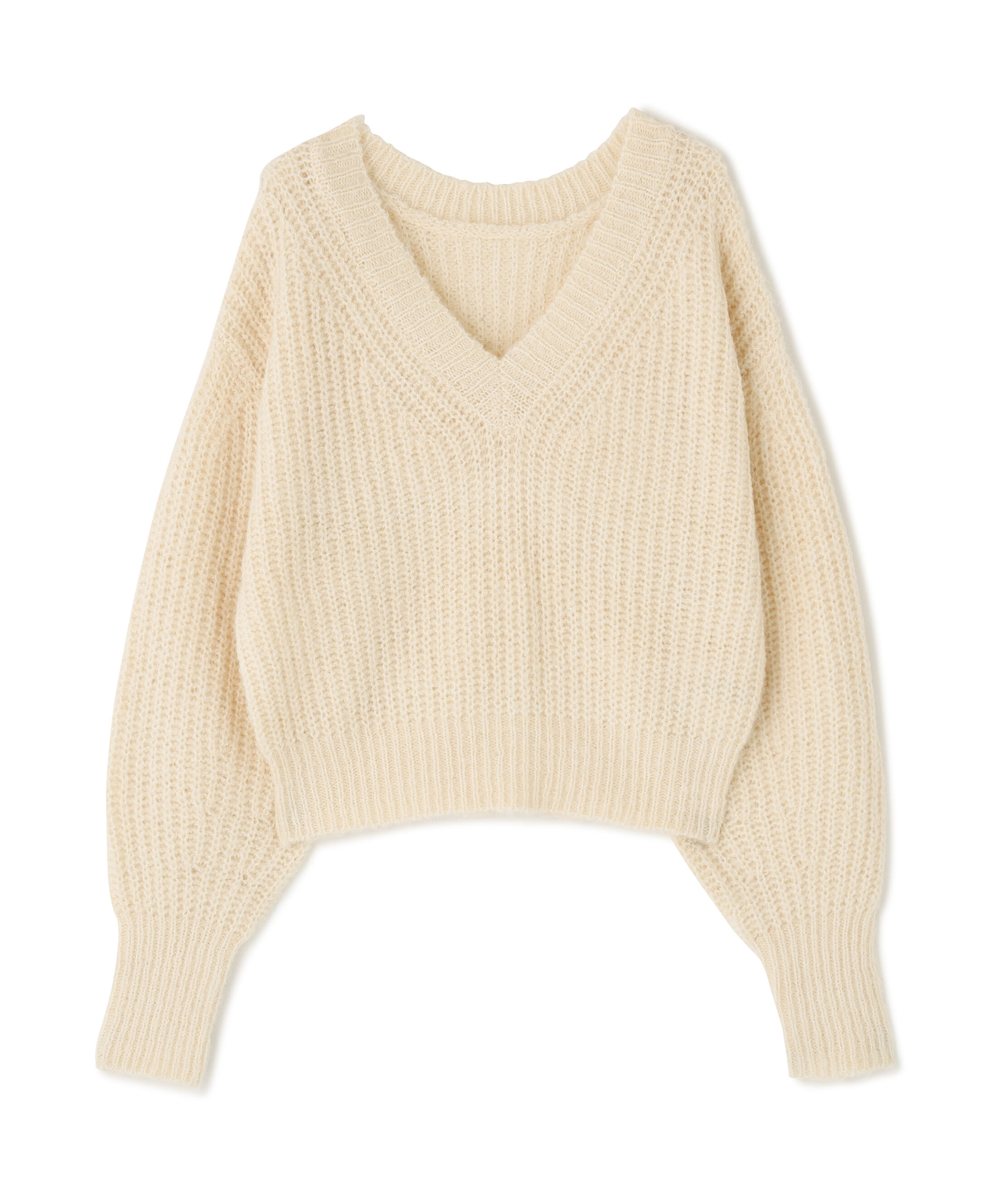 「Vネックオーバーニット」|ニット・セーター|