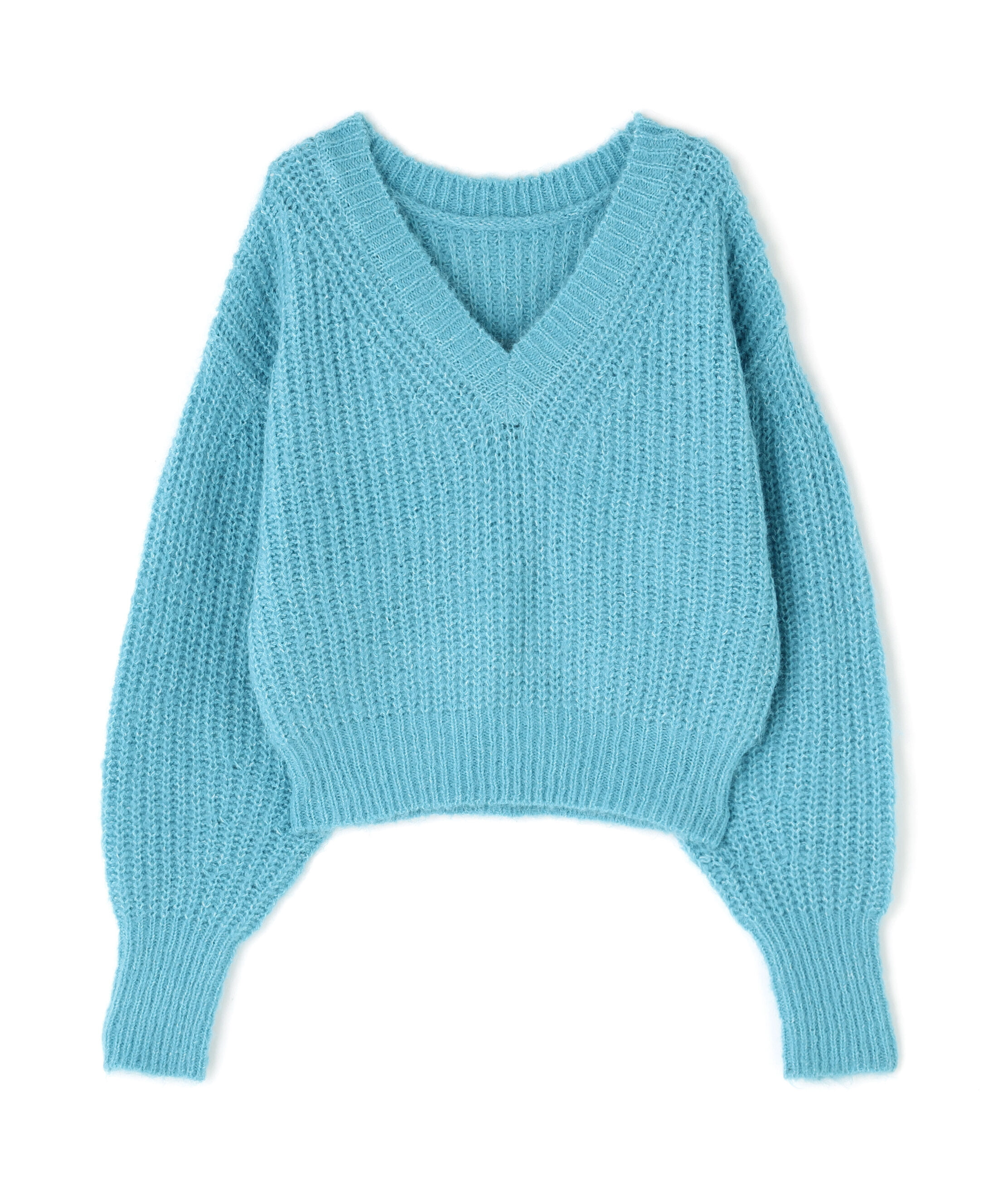  「Vネックオーバーニット」|ニット・セーター|