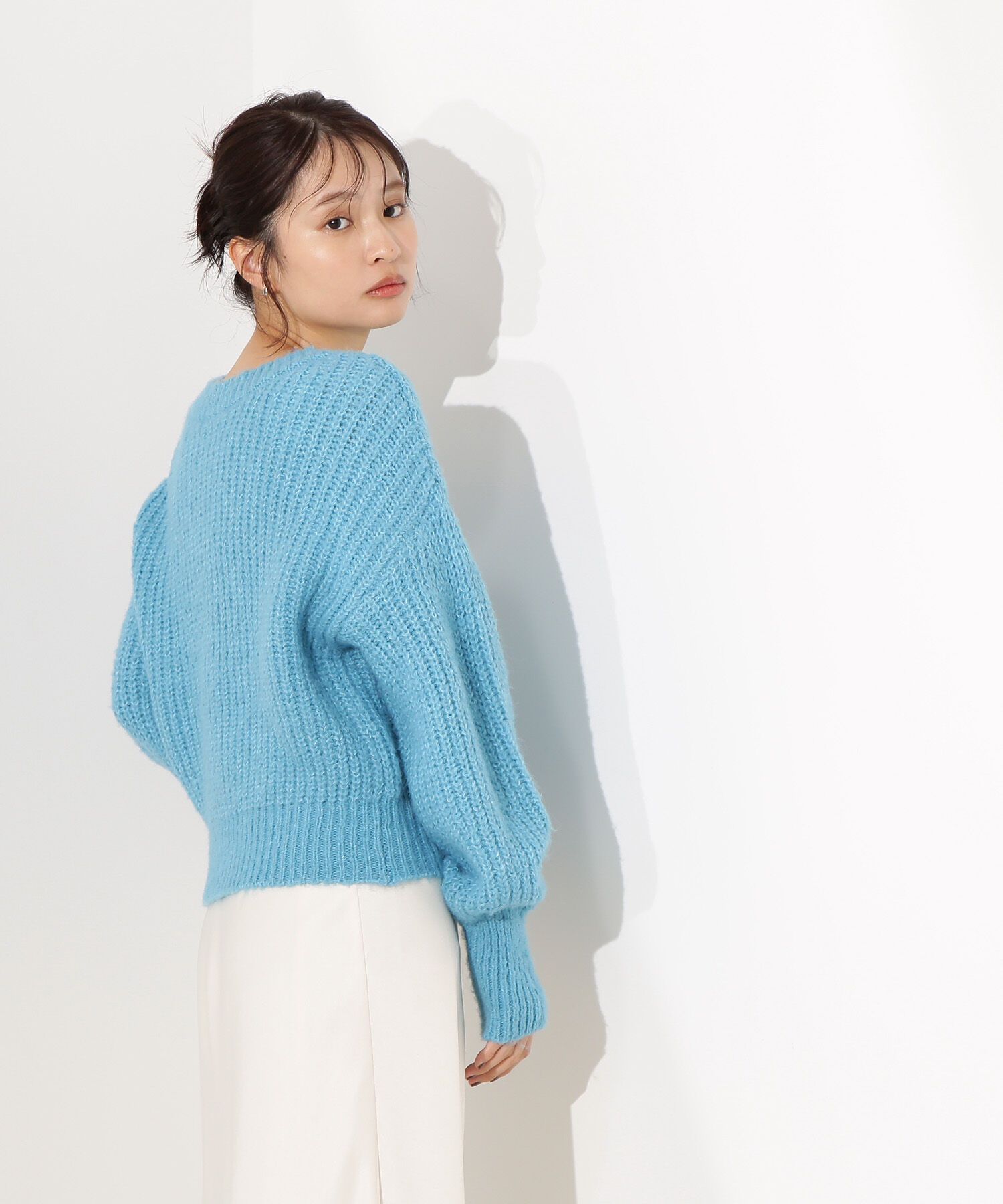  「Vネックオーバーニット」|ニット・セーター|