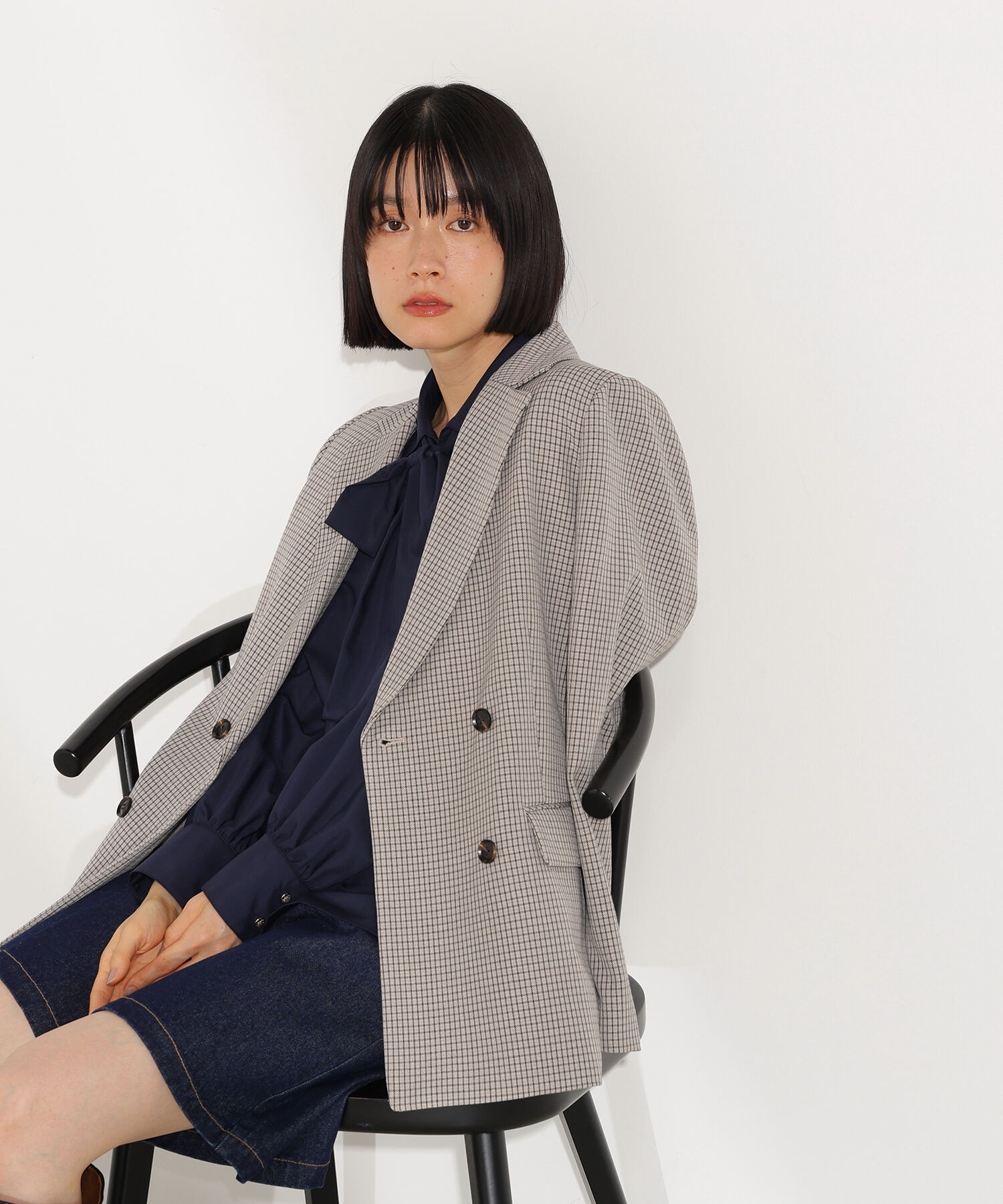  「ダブルブレストテーラードジャケット」|その他|