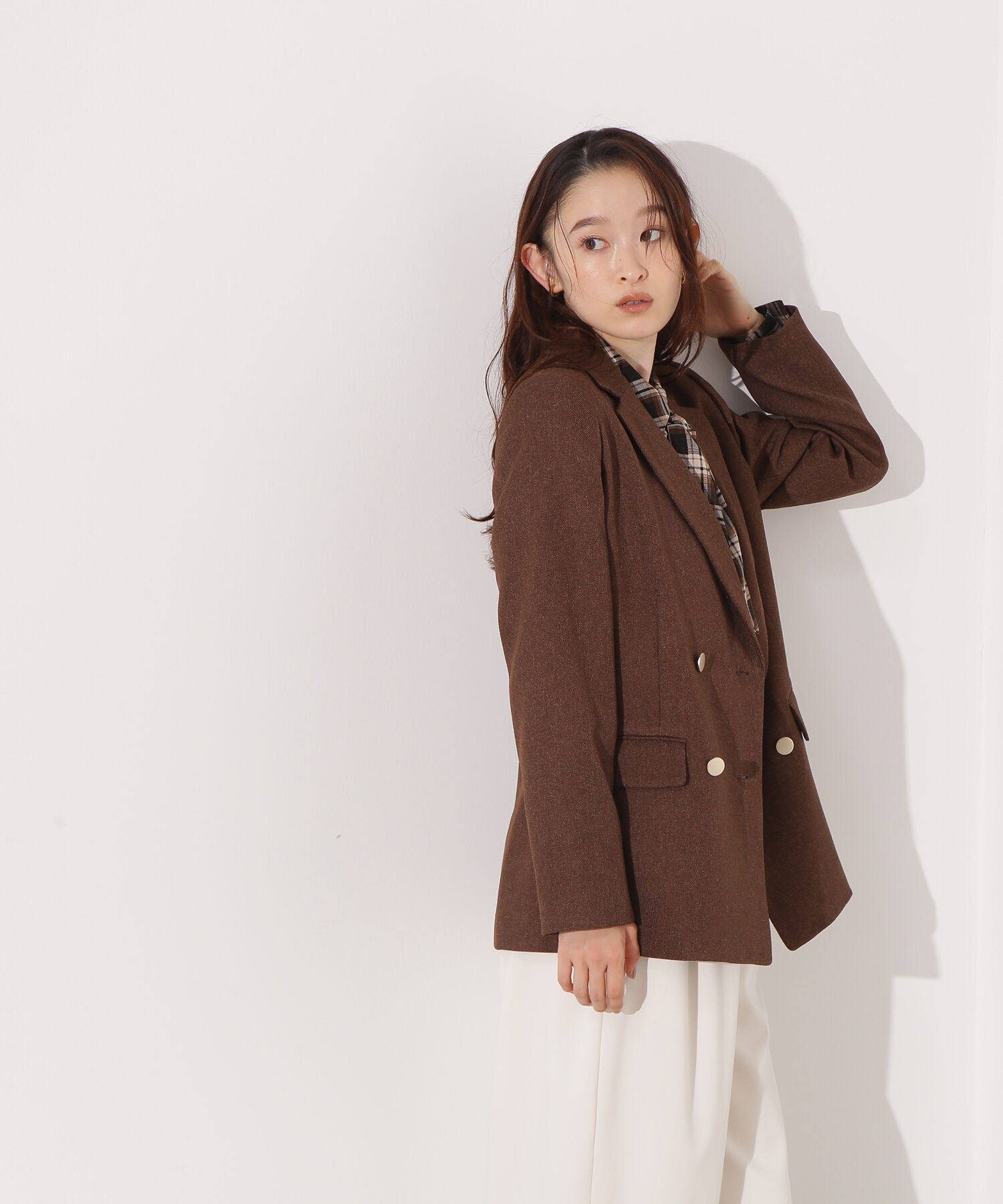  「ダブルブレストテーラードジャケット」|その他|