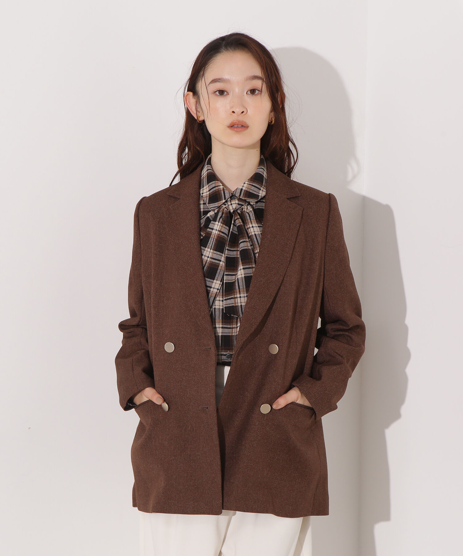  「ダブルブレストテーラードジャケット」|その他|