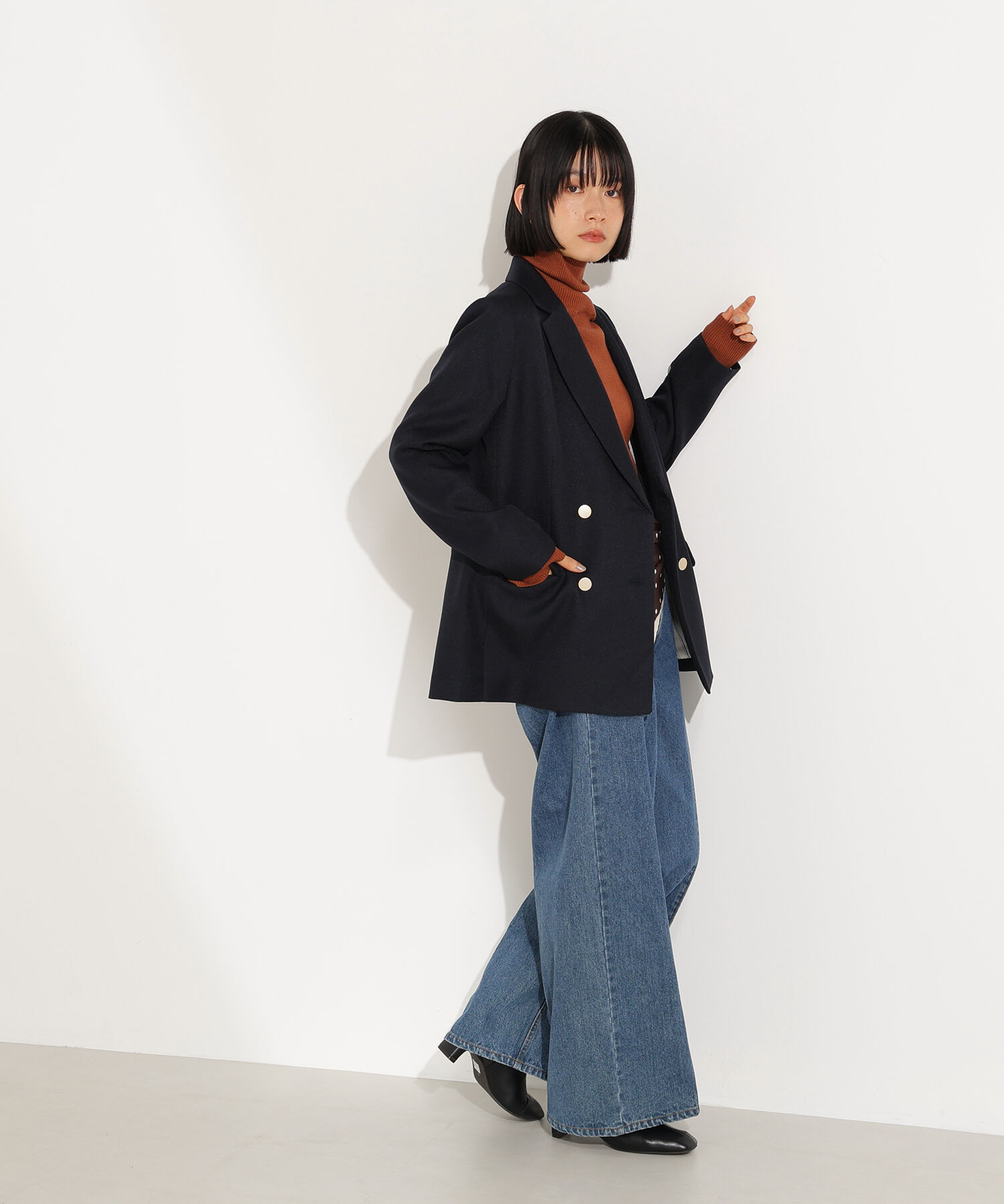  「ダブルブレストテーラードジャケット」|その他|