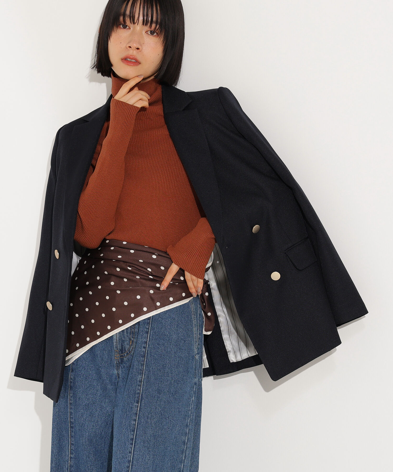  「ダブルブレストテーラードジャケット」|その他|