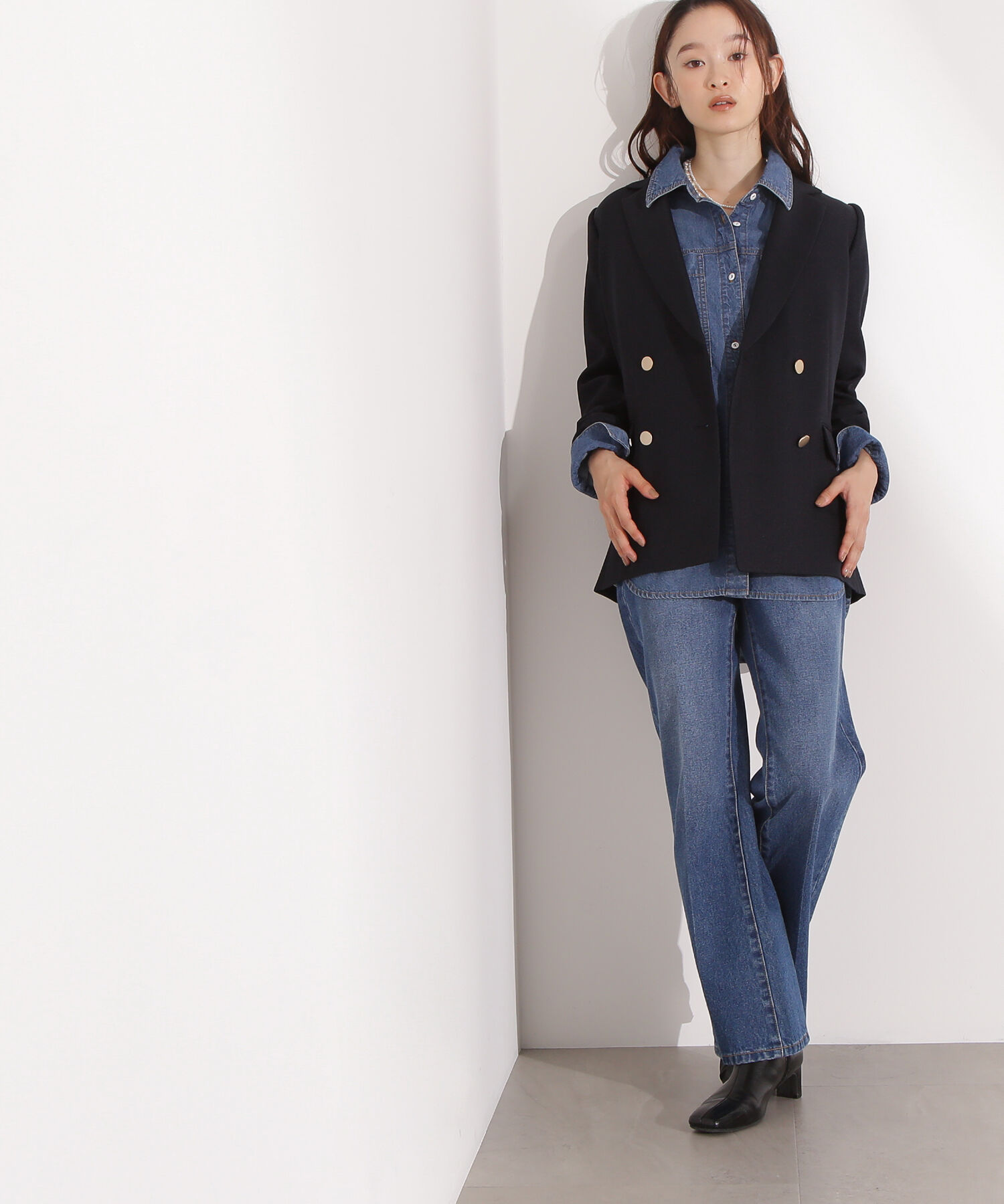  「ダブルブレストテーラードジャケット」|その他|