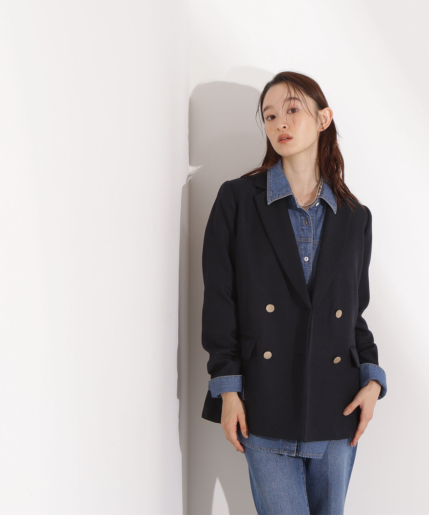  「ダブルブレストテーラードジャケット」|その他|