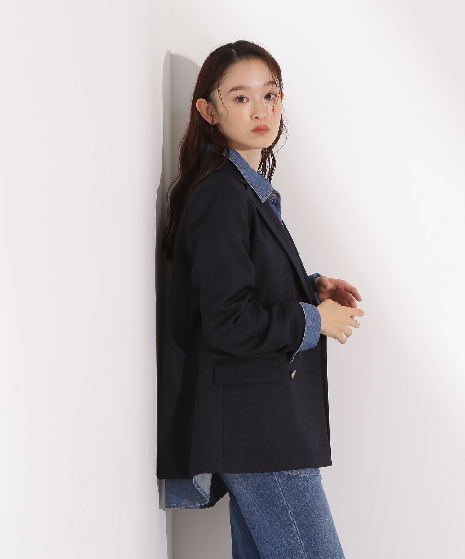  「ダブルブレストテーラードジャケット」|その他|