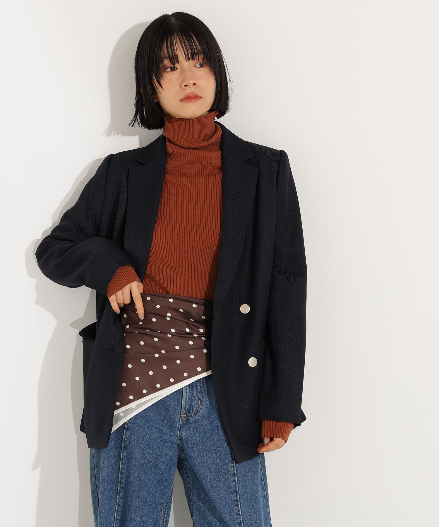  「ダブルブレストテーラードジャケット」|その他|