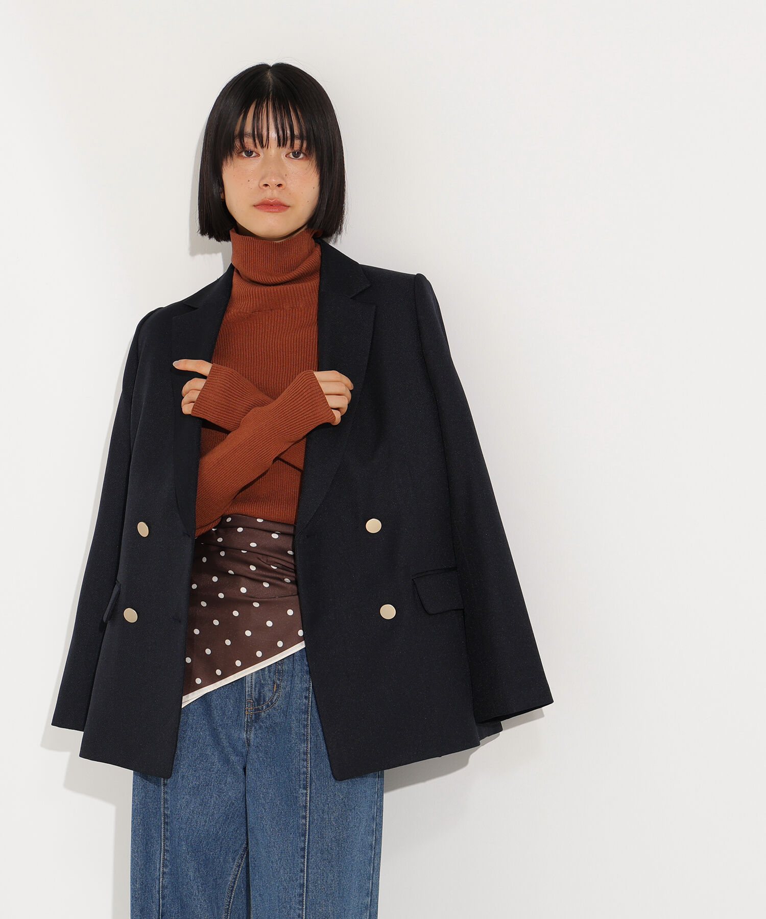  「ダブルブレストテーラードジャケット」|その他|