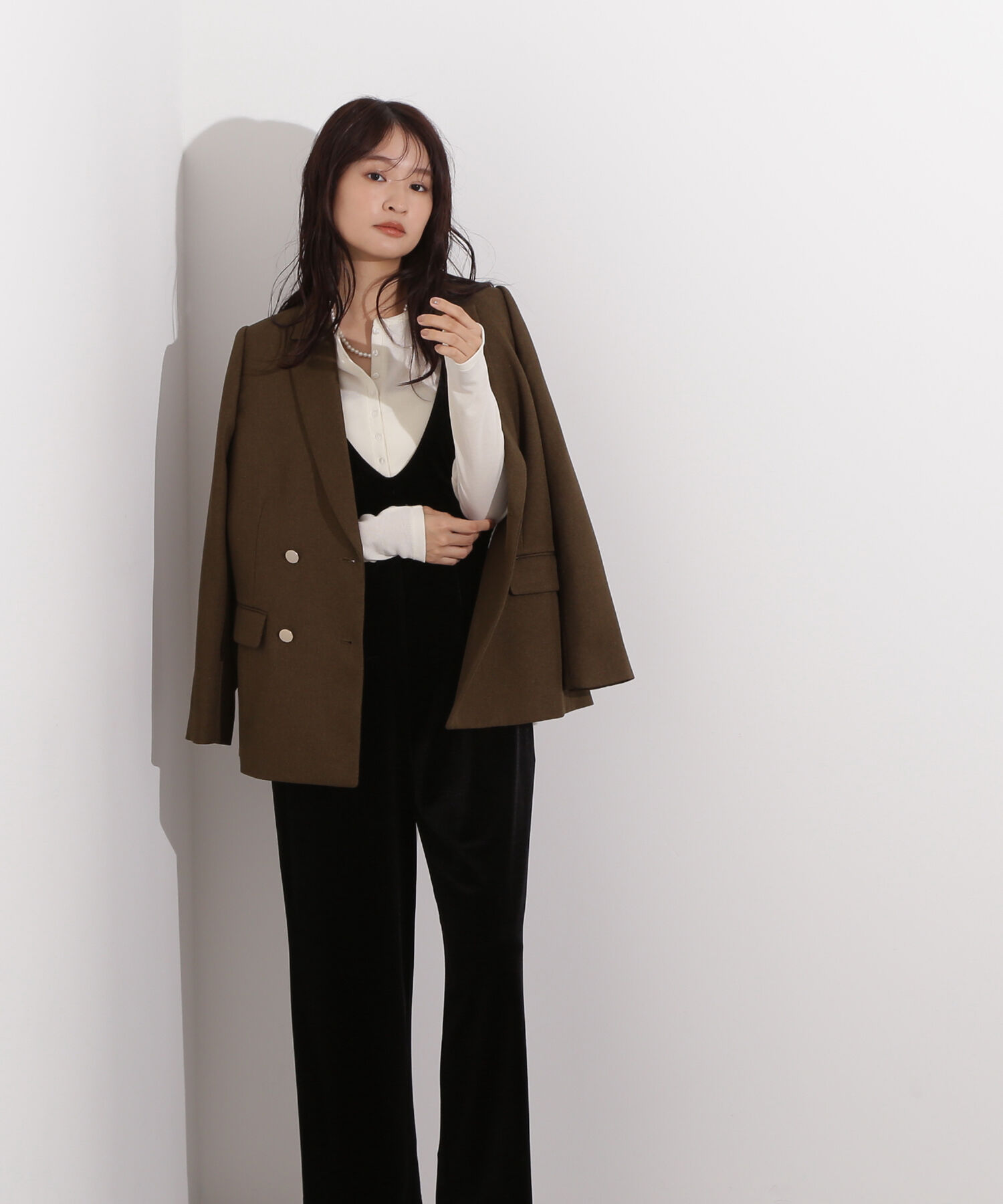  「ダブルブレストテーラードジャケット」|その他|