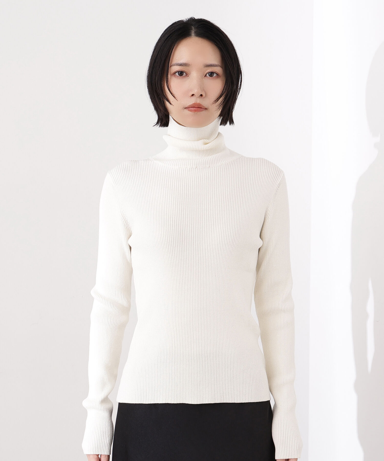  「ベーシックタートルネックニット」|ニット・セーター|