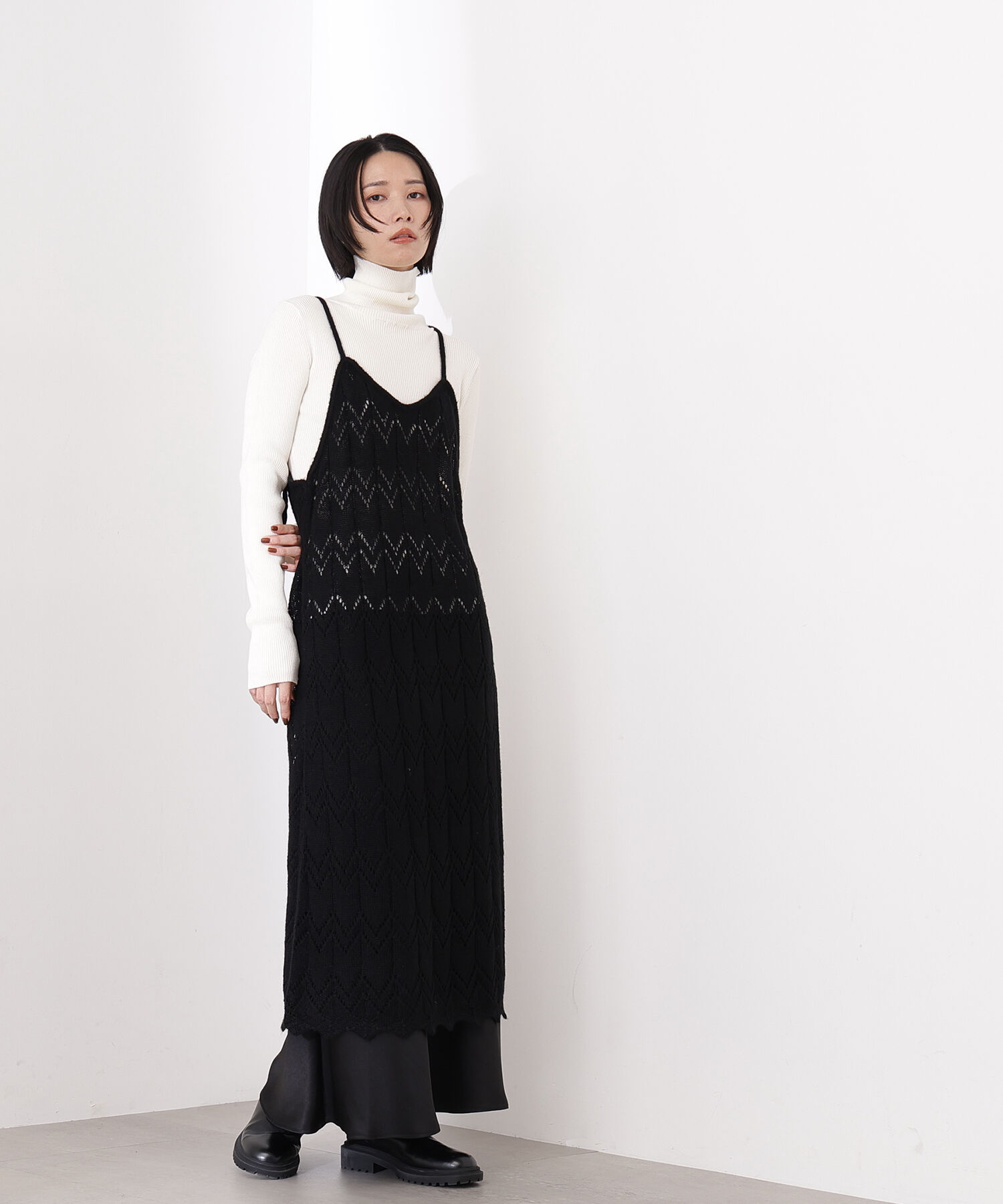  「ベーシックタートルネックニット」|ニット・セーター|