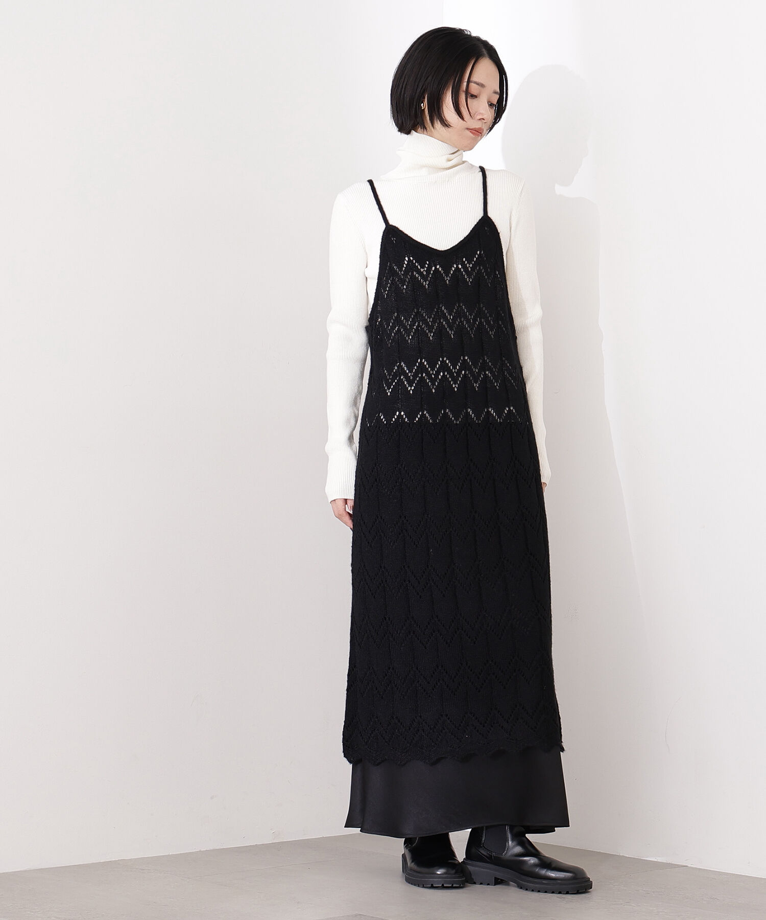  「ベーシックタートルネックニット」|ニット・セーター|