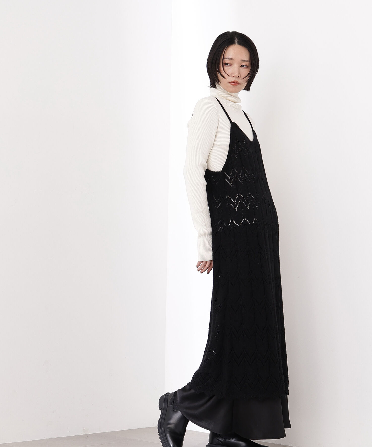  「ベーシックタートルネックニット」|ニット・セーター|