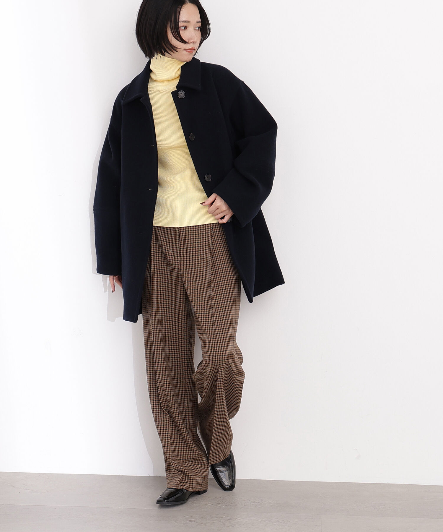  「ベーシックタートルネックニット」|ニット・セーター|