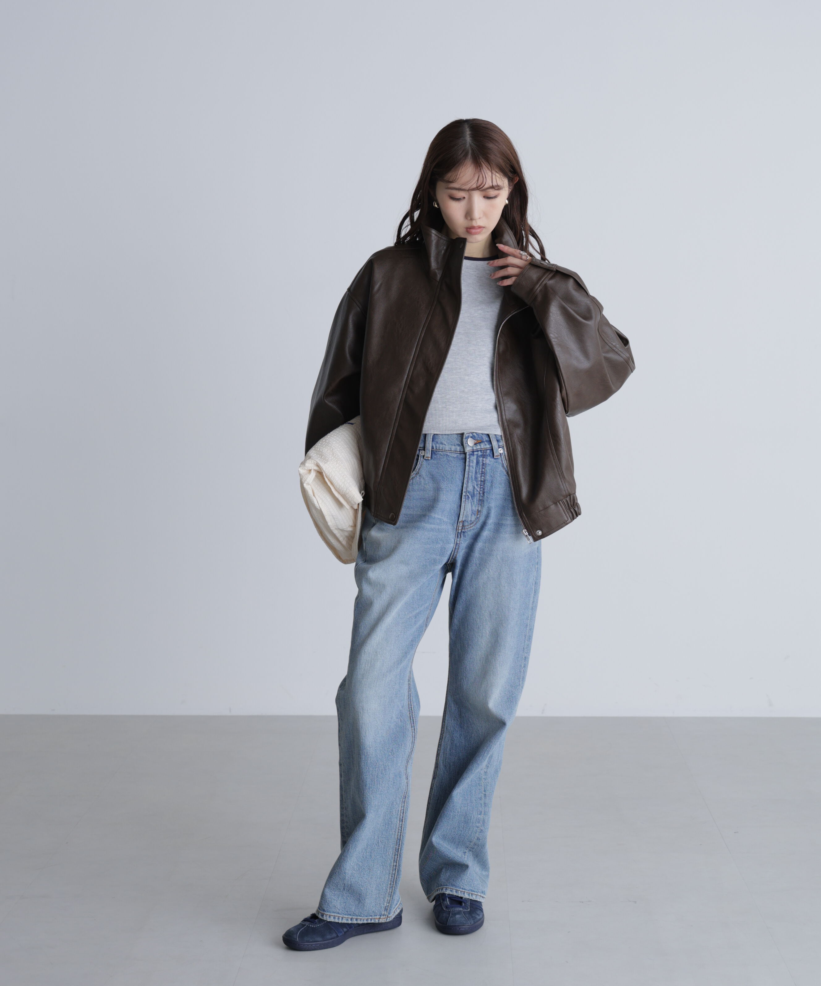  「ラグラン長袖カットソー」|Tシャツ・カットソー|