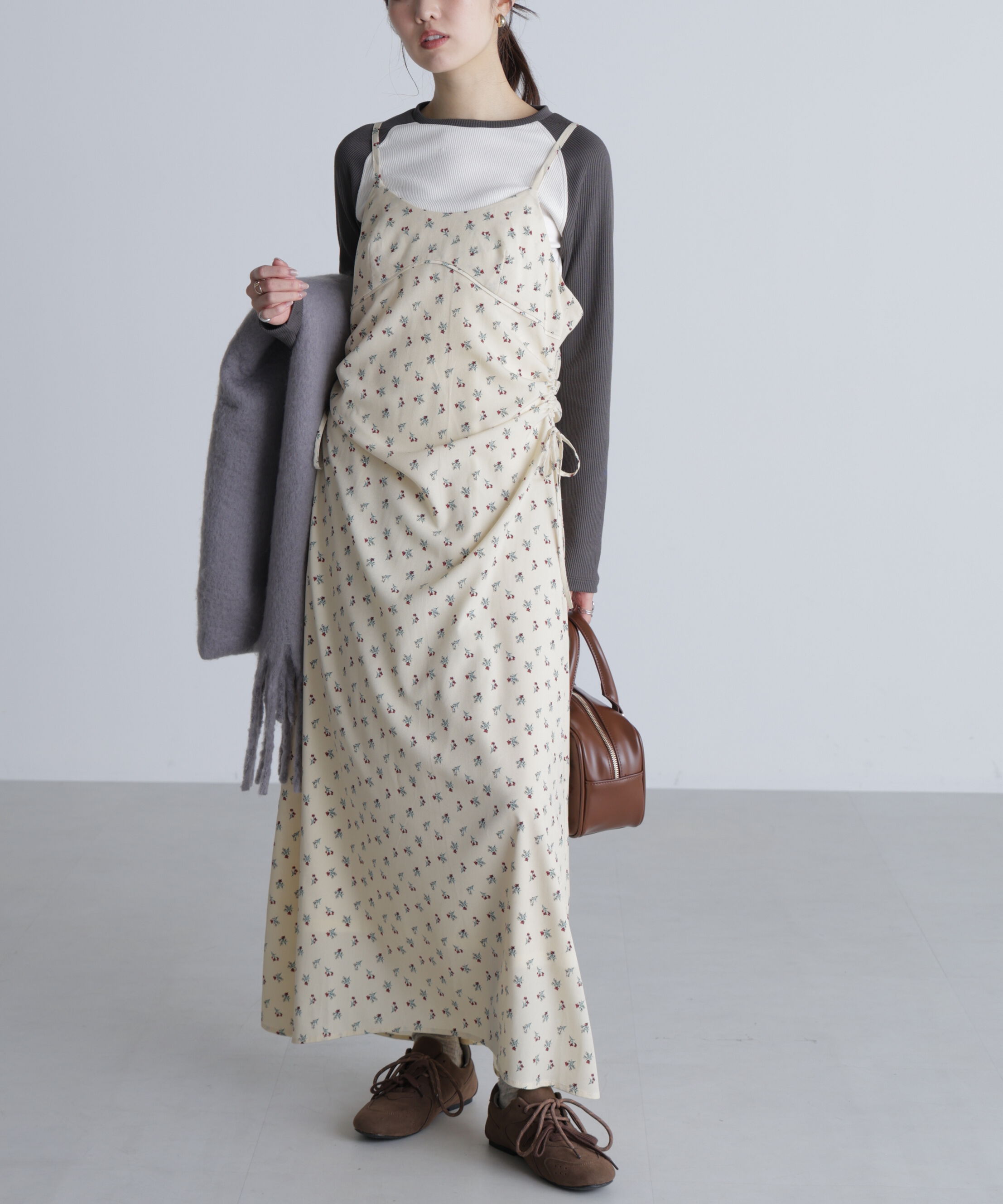  「ラグラン長袖カットソー」|Tシャツ・カットソー|