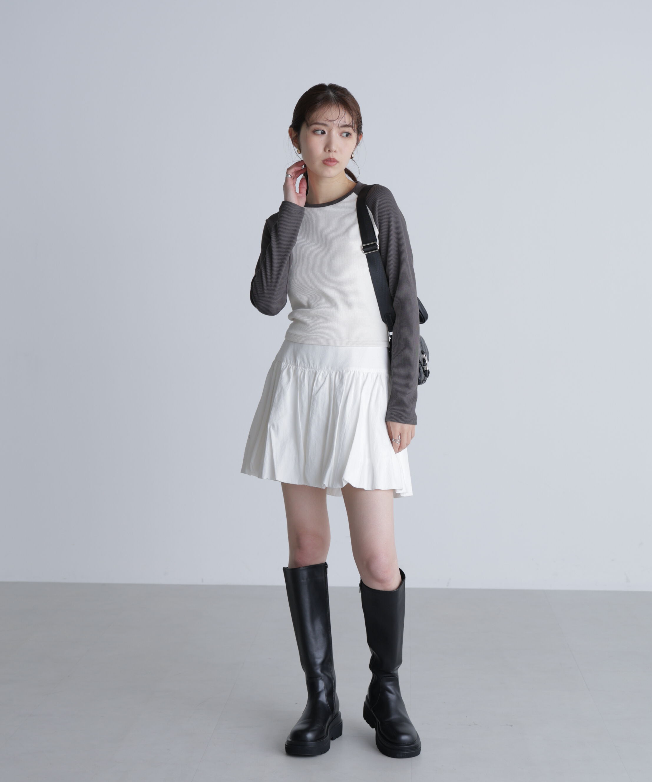  「ラグラン長袖カットソー」|Tシャツ・カットソー|