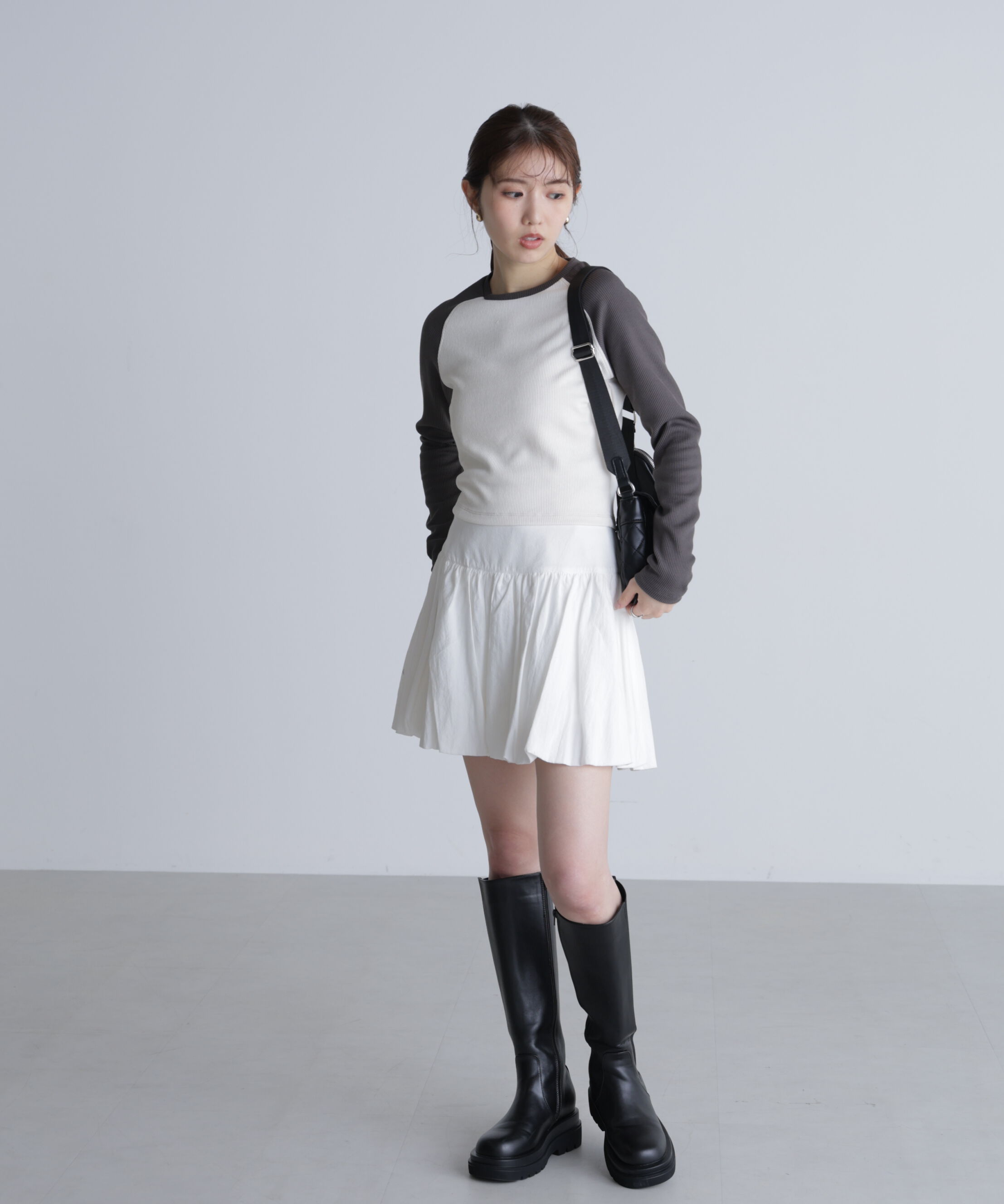  「ラグラン長袖カットソー」|Tシャツ・カットソー|