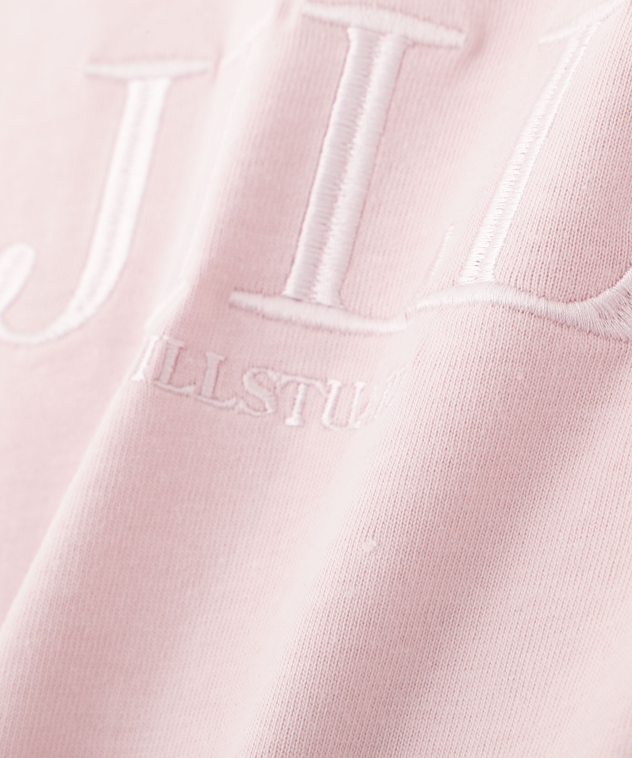  「ショート丈刺繍ロゴTシャツオーガニックコットン」|Tシャツ・カットソー|