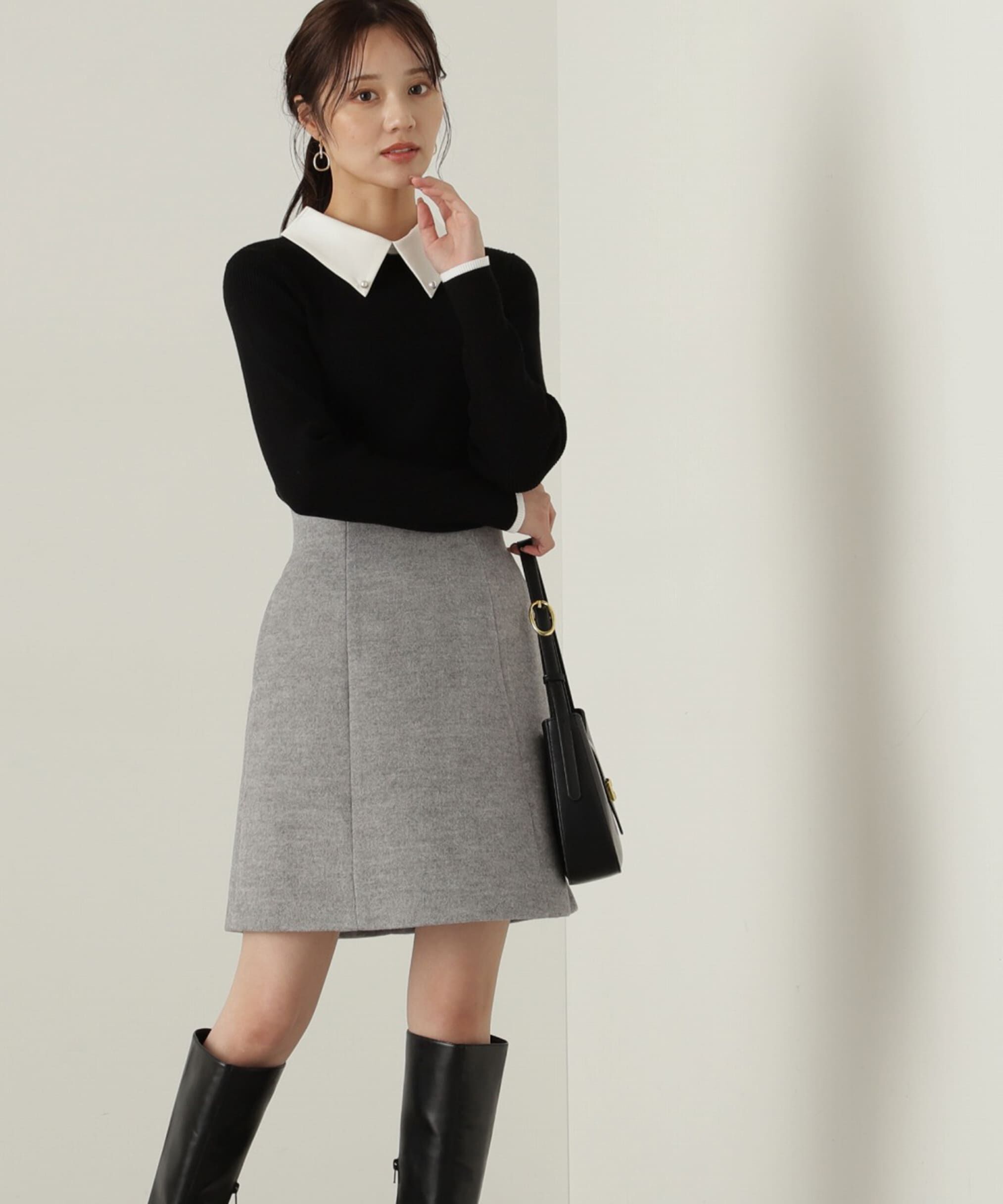 PROPORTION BODY DRESSING「ハイウエストミニスカート」|スカート|