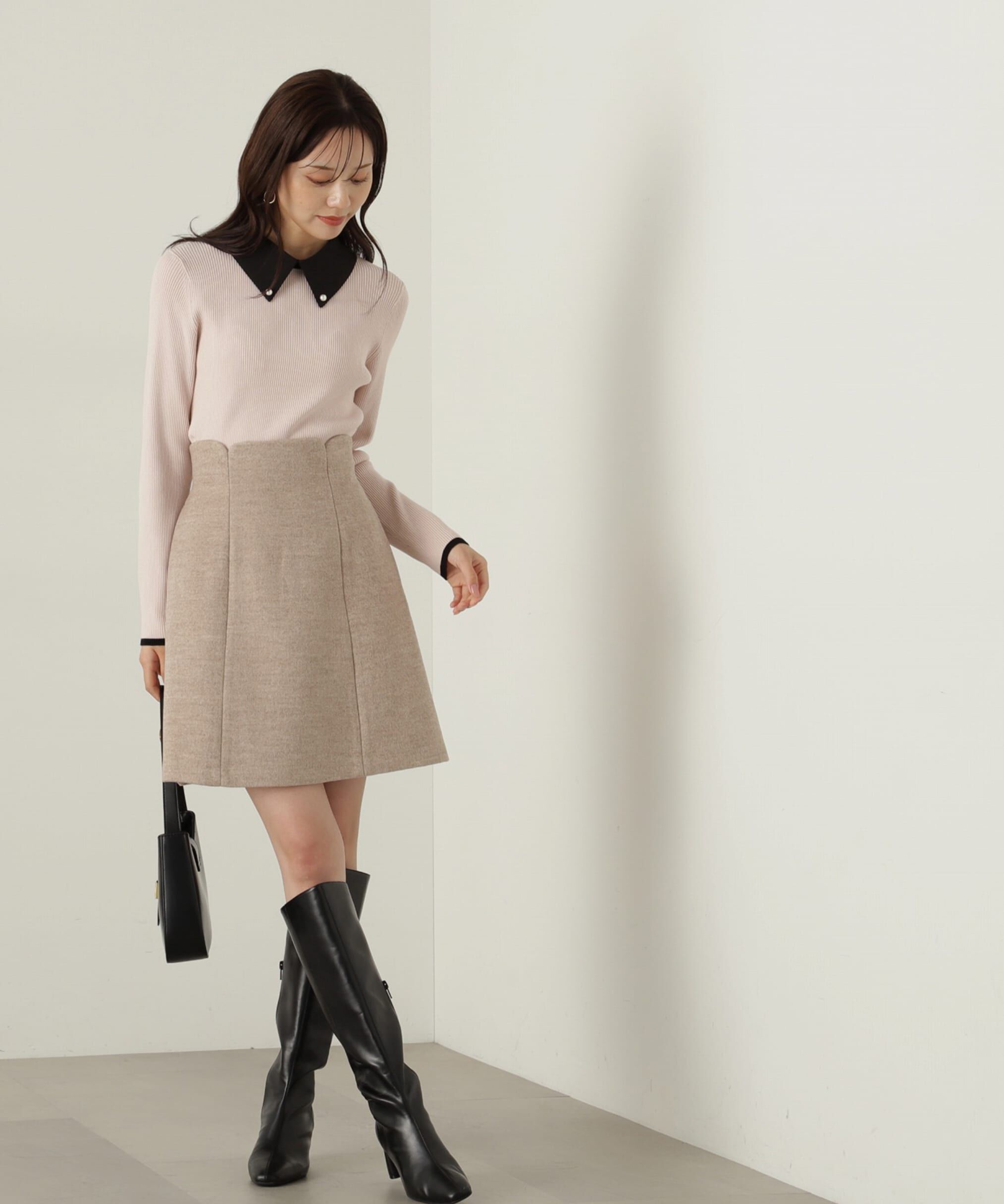 PROPORTION BODY DRESSING「ハイウエストミニスカート」|スカート|