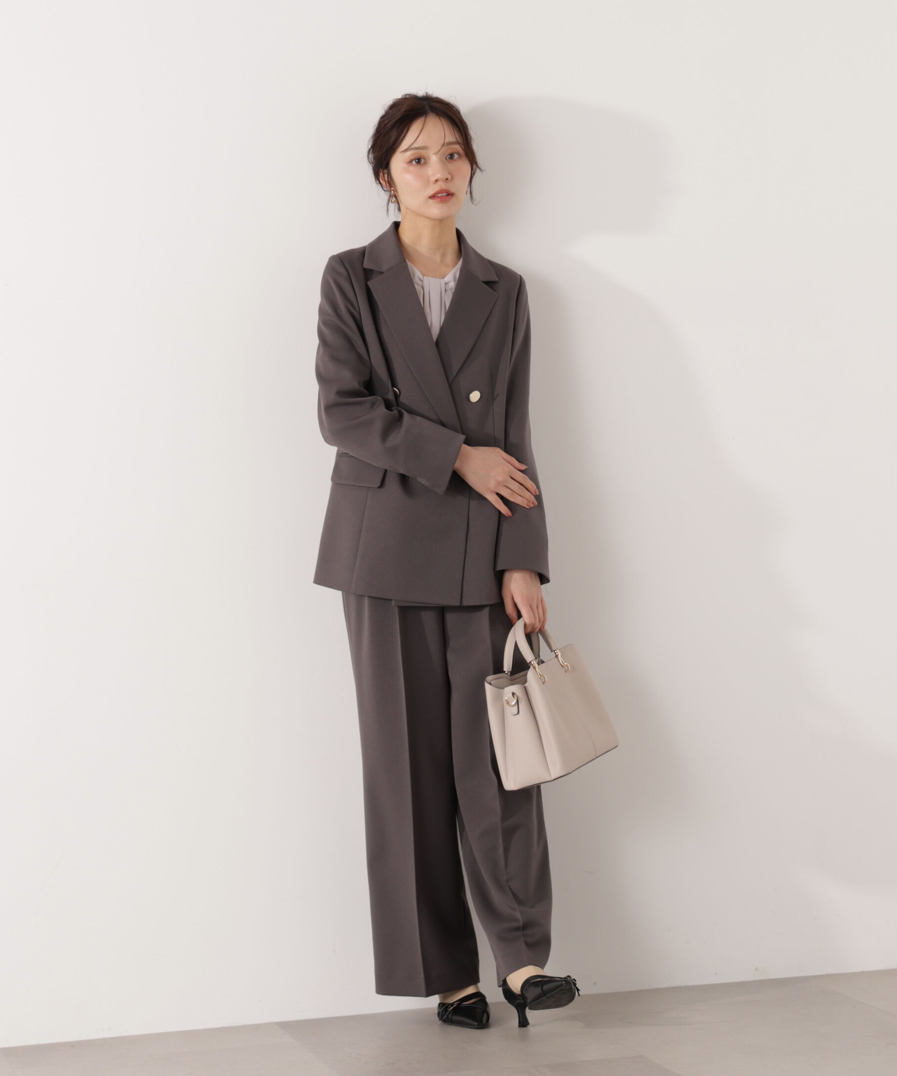 PROPORTION BODY DRESSING「2タックワイドパンツ 26SS」|その他|