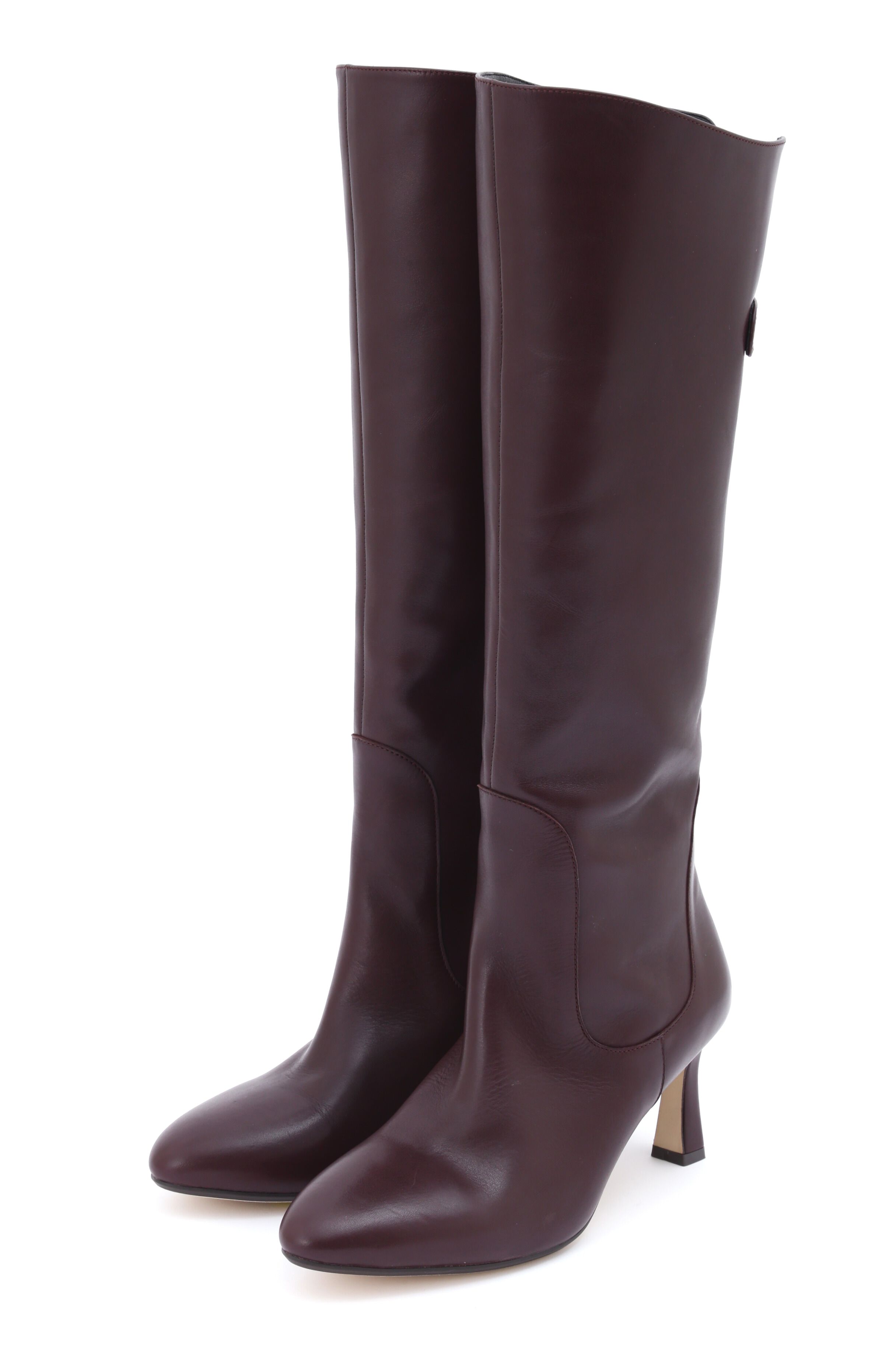  「バックスリットロングブーツ」|その他|ワイン