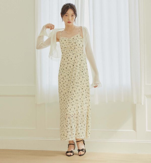 archives「レーストリミングニットカーディガン」|カーディガン|